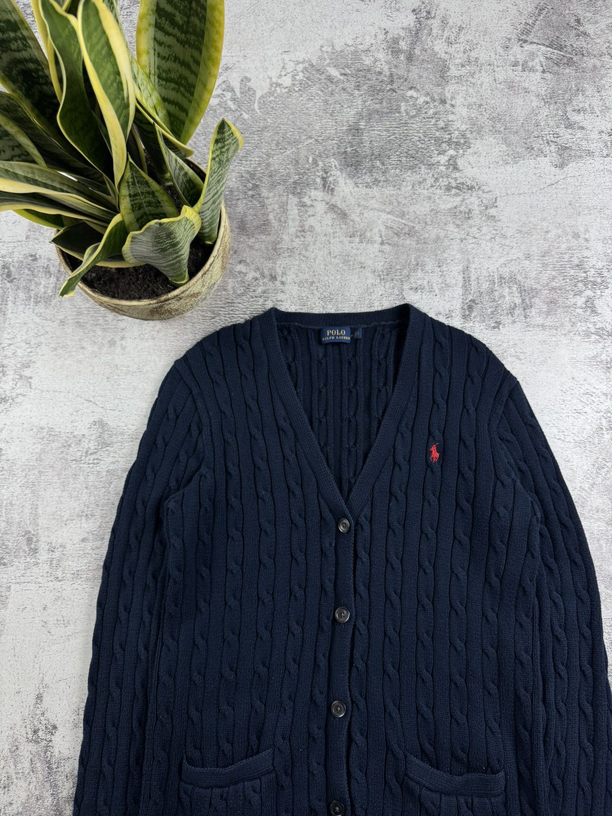 Polo Ralph Lauren Polo Ralph Lauren Sport Cable Knited Sweater Button Cardigan Size M / US 6-8 / IT 42-44 - 6 Thumbnail