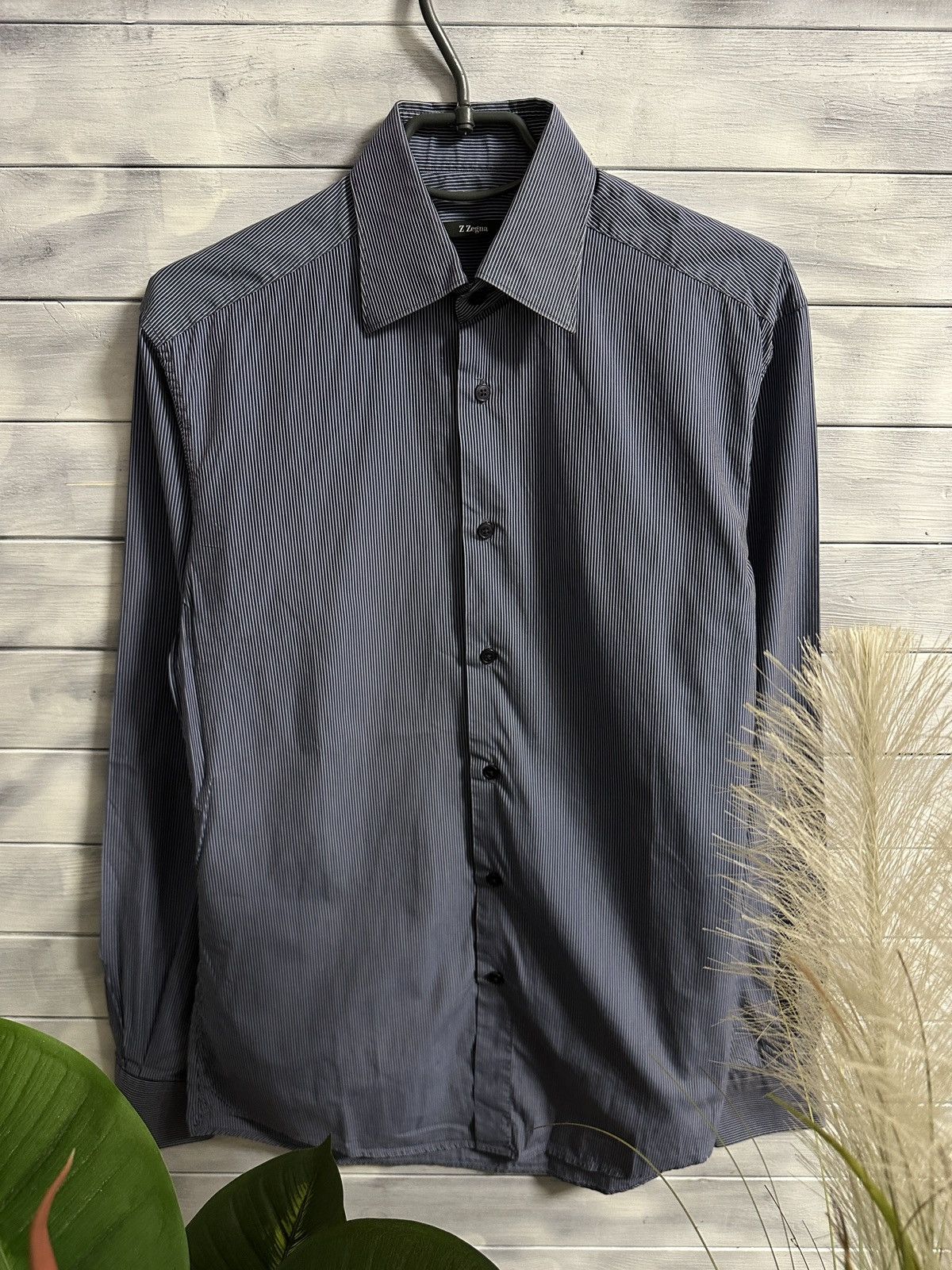 Ermenegildo Zegna Rare Luxury Shirt Z Zegna City 100% Cotton Size S. Size US S / EU 44-46 / 1 - 1 Thumbnail