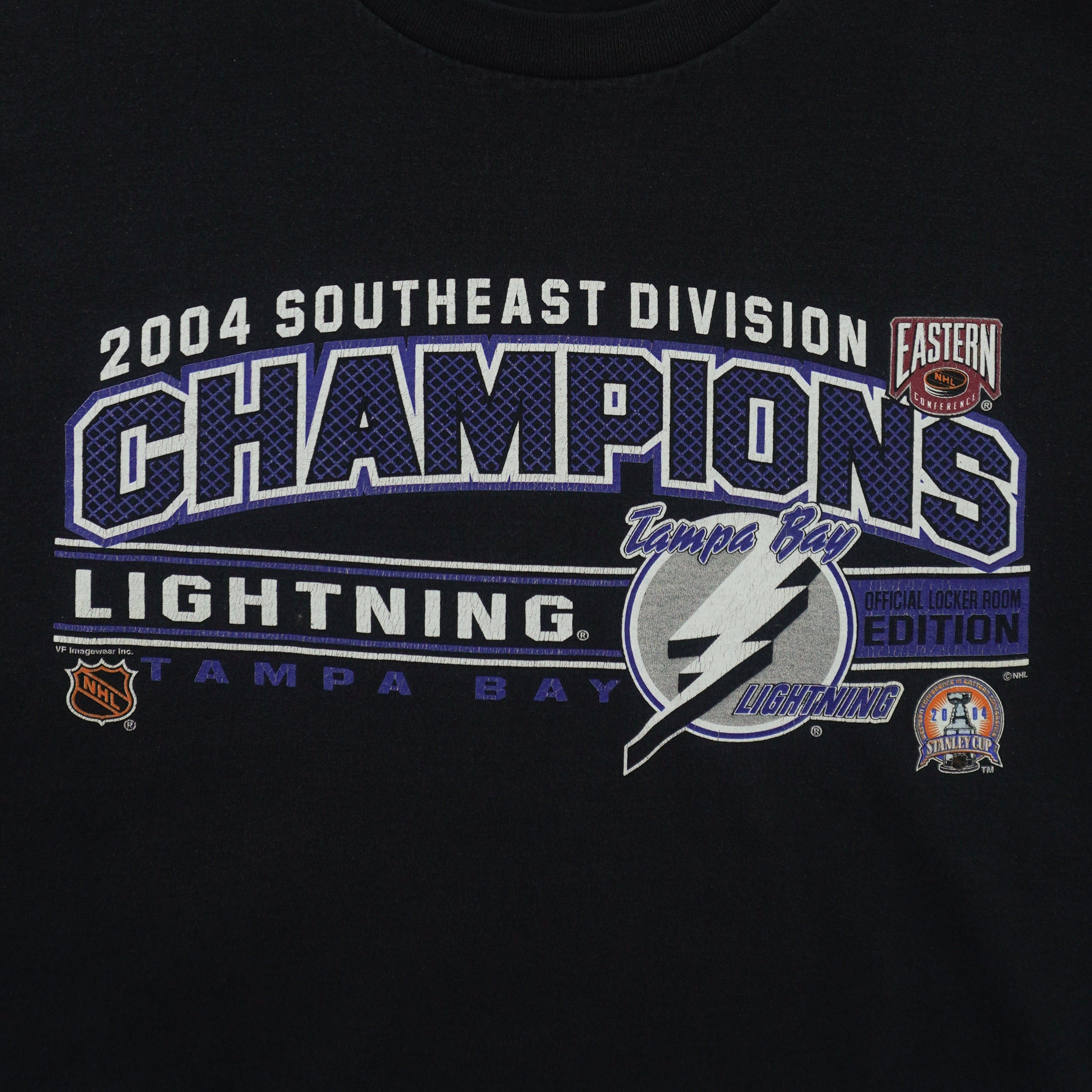 Lee NHL - Tampa Bay Lightning, Stanley Cup T-Shirt 2004 X Size US XL / EU 56 / 4 - 3 Thumbnail