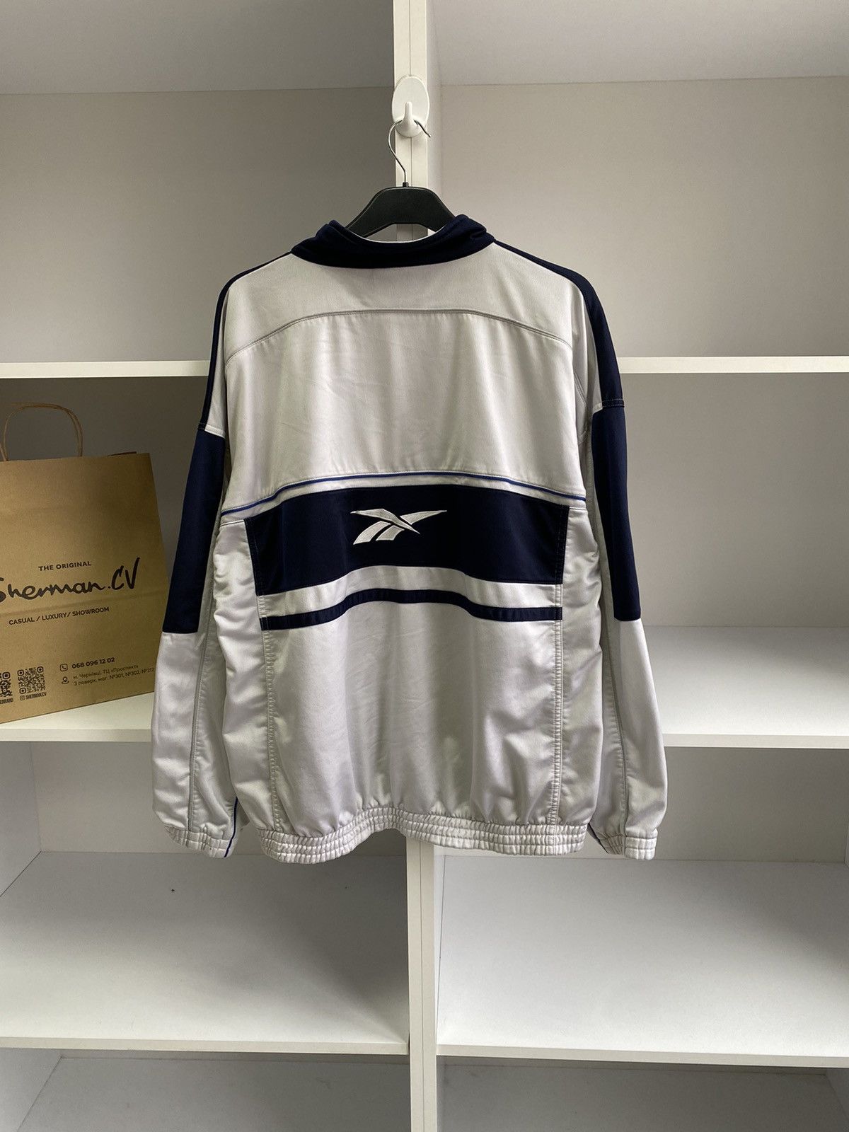 Reebok × Vintage Vintage Reebok track 90s style jacket Size US M / EU 48-50 / 2 - 10 Thumbnail