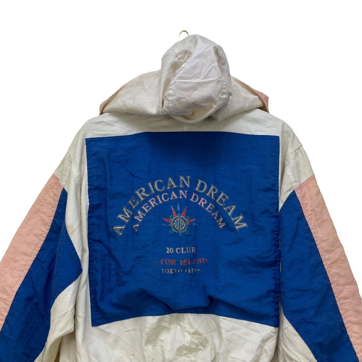 Japanese Brand × Vintage Vtg Olege Clfielo Colour Block Hoody Jacket Size US M / EU 48-50 / 2 - 3 Thumbnail