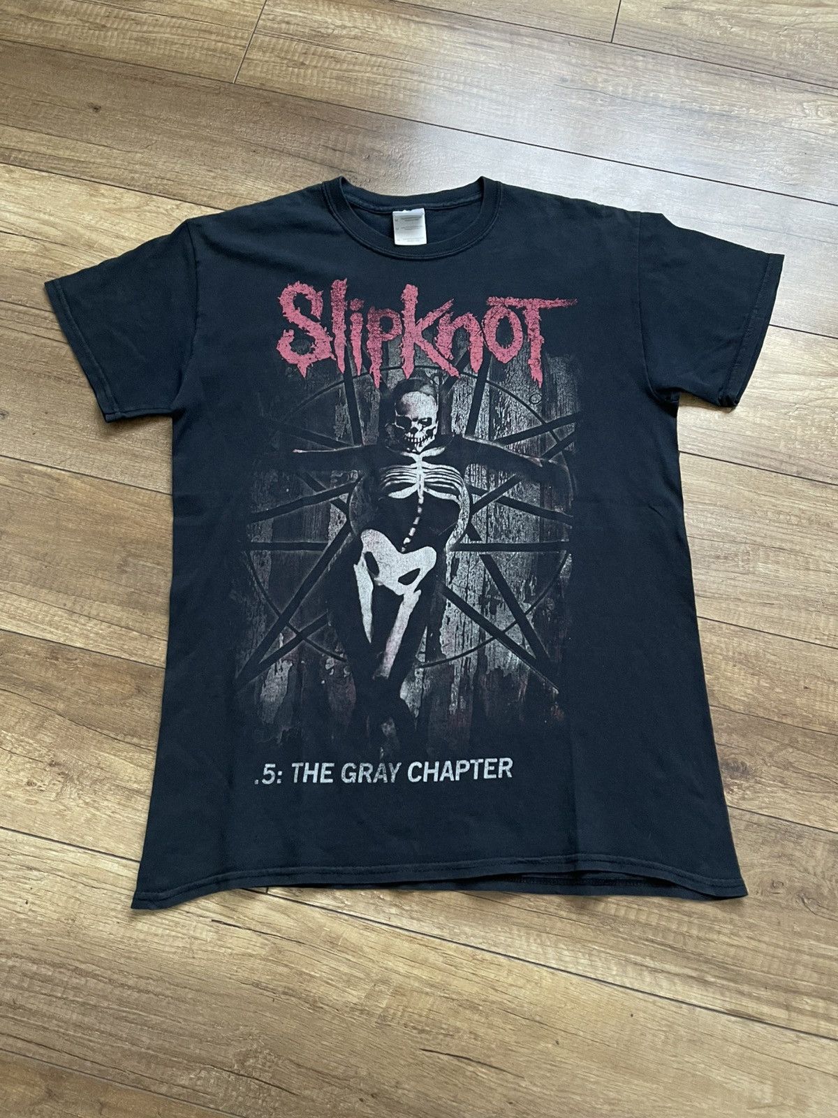 Band Tees Slipknot The Gray Chapter Vintage Band Rock T-Shirt Tee Size US M / EU 48-50 / 2 - 2 Thumbnail