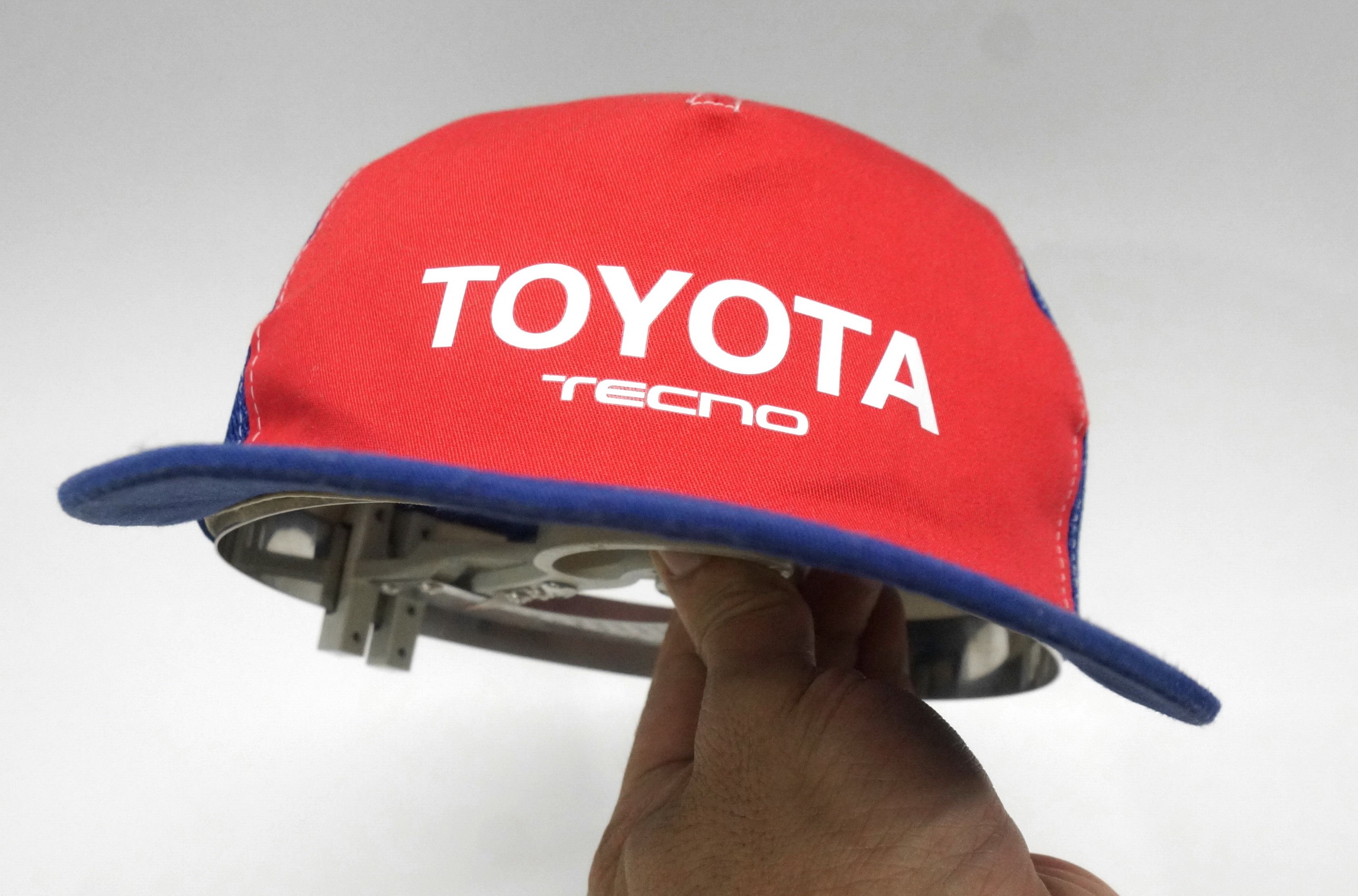 Rare Vintage TOYOTA TECNO Half Trucker Cap