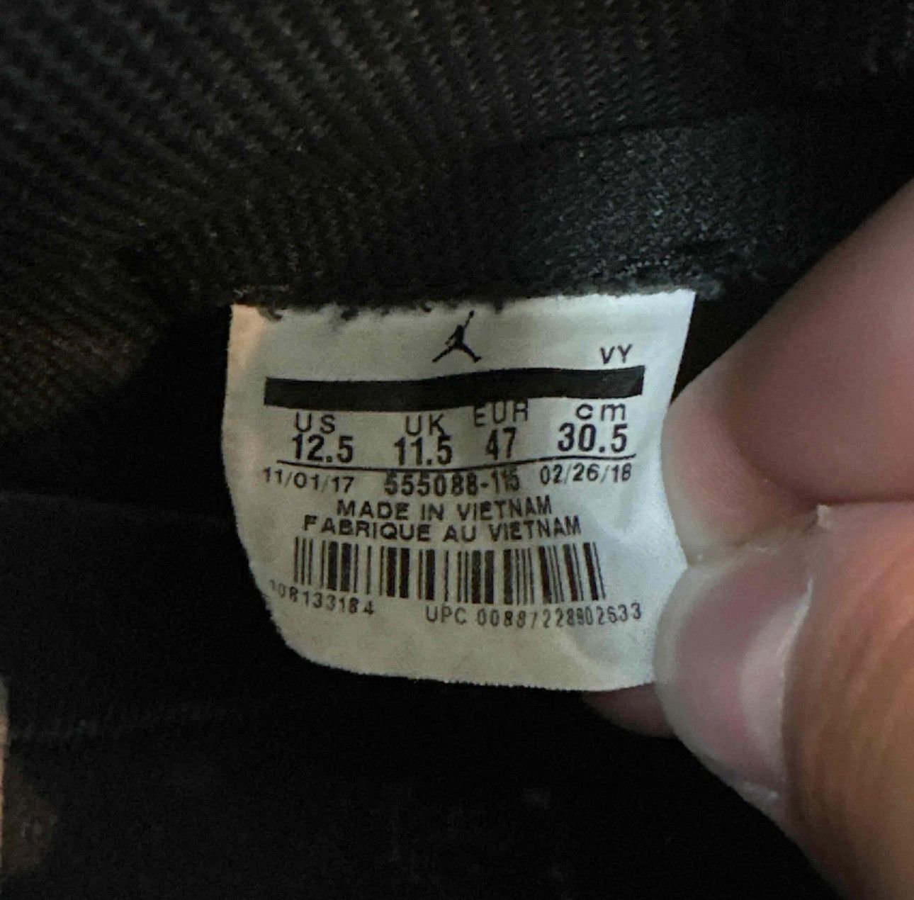 Jordan Brand Jordan 1 Retro High Blue Moon Size US 12.5 / EU 45-46 - 7 Thumbnail