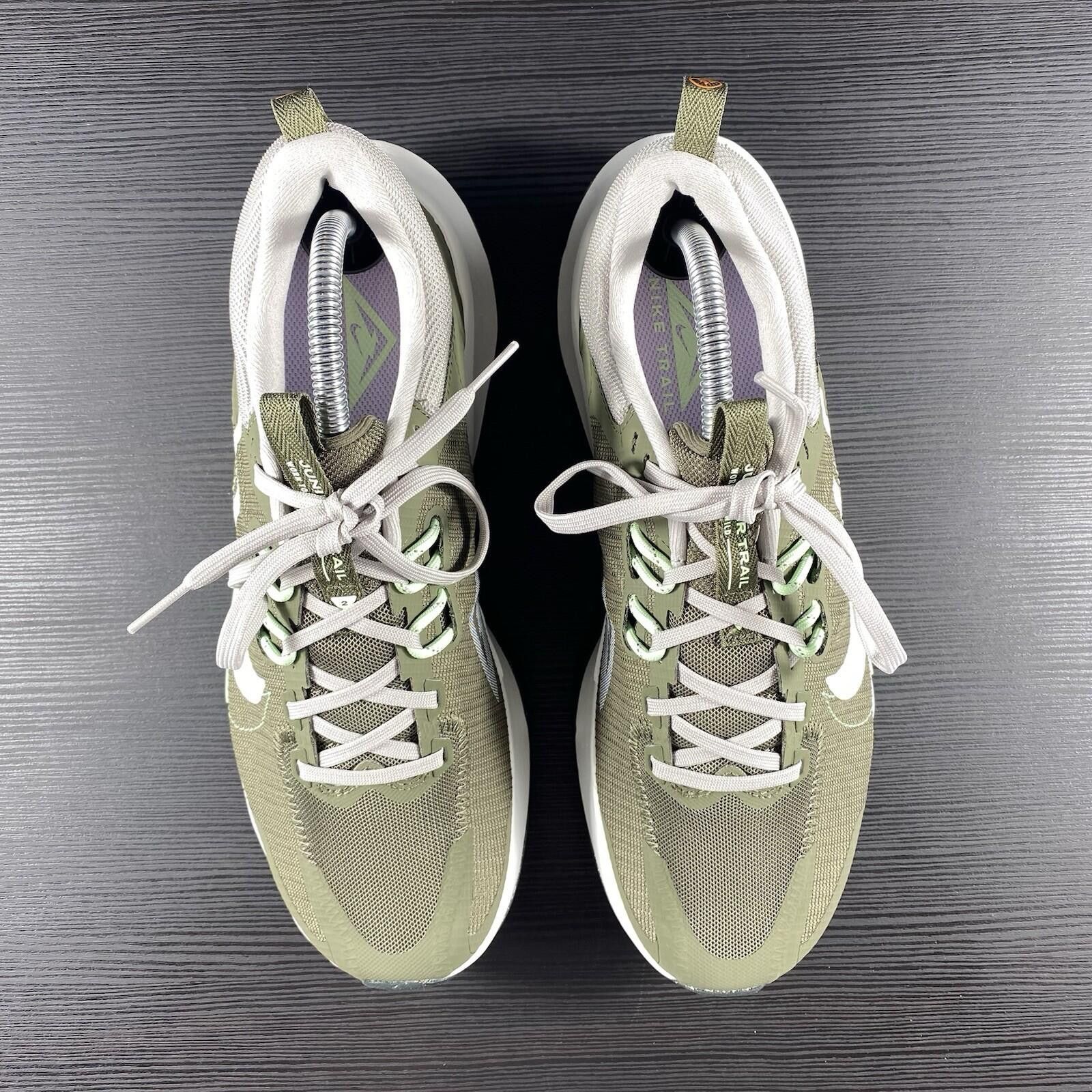 Nike UK 7.5 Nike Juniper Trail 2 Medium Olive Shoes DM0822-200 Size US 8.5 / EU 41-42 - 3 Thumbnail