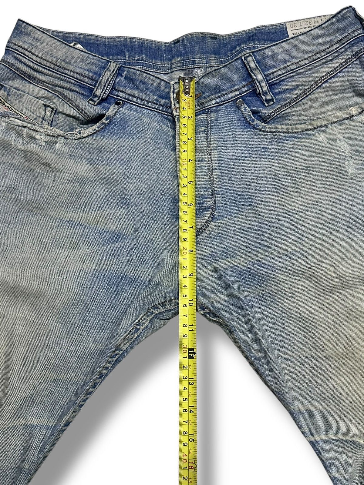 Diesel Diesel Vintage Jeans With Regular Slim Loose and Faded Wash Size US 33 - 17 Thumbnail