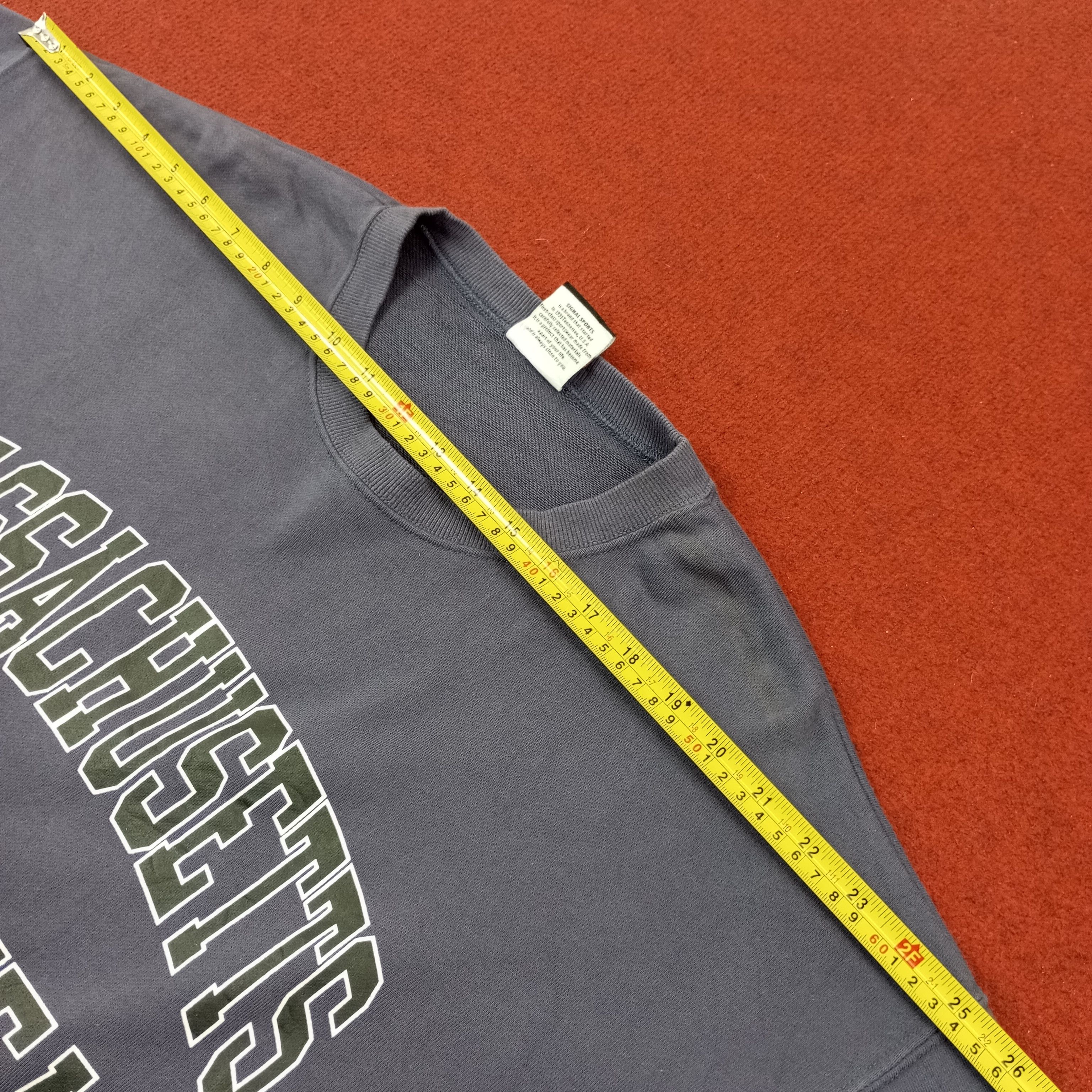 Signal Sport × Vintage Massachusetts Sportswear Signal Sport Sweatshirt c229n14 Size US XL / EU 56 / 4 - 7 Thumbnail