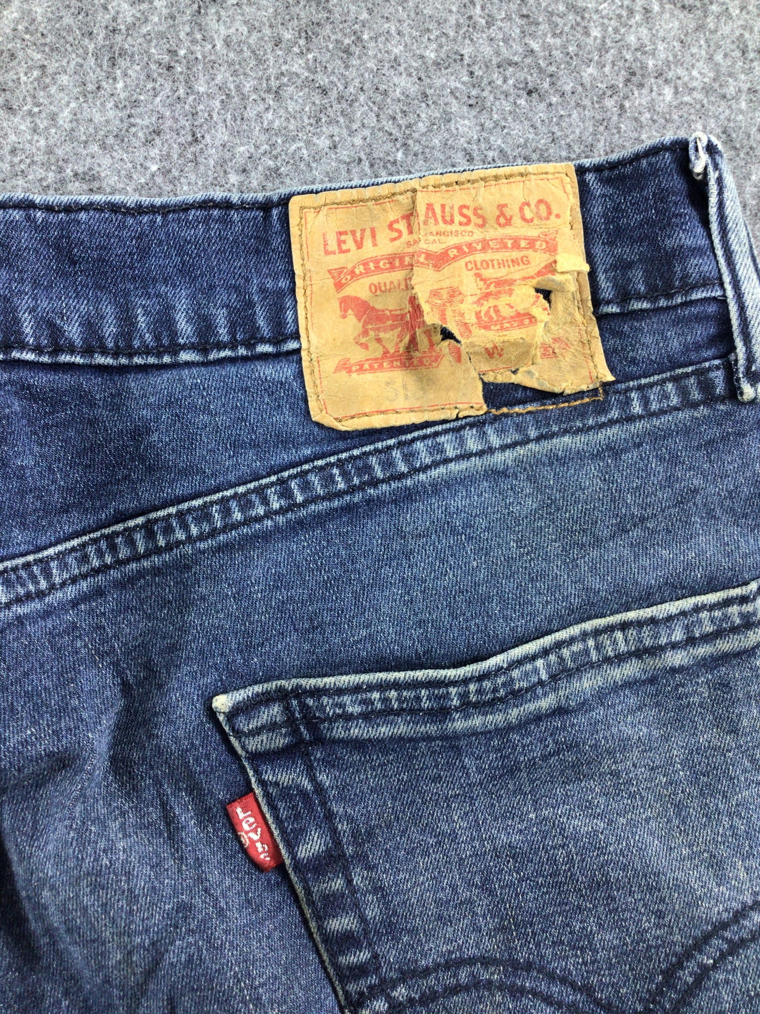 Levi's Vintage Levis 515 Jeans Rusty Blue Wash Denim -J524 Size US 34 / EU 50 - 5 Thumbnail