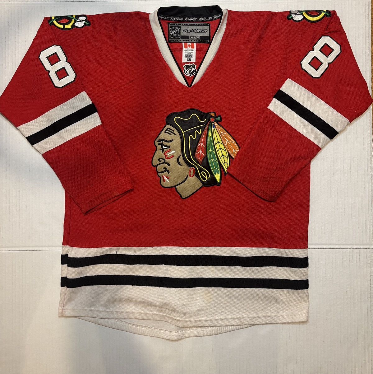 Reebok Reebok Patrick Kane #88 Chicago Blackhawks Authentic Jersey Size US M / EU 48-50 / 2 - 1 Thumbnail