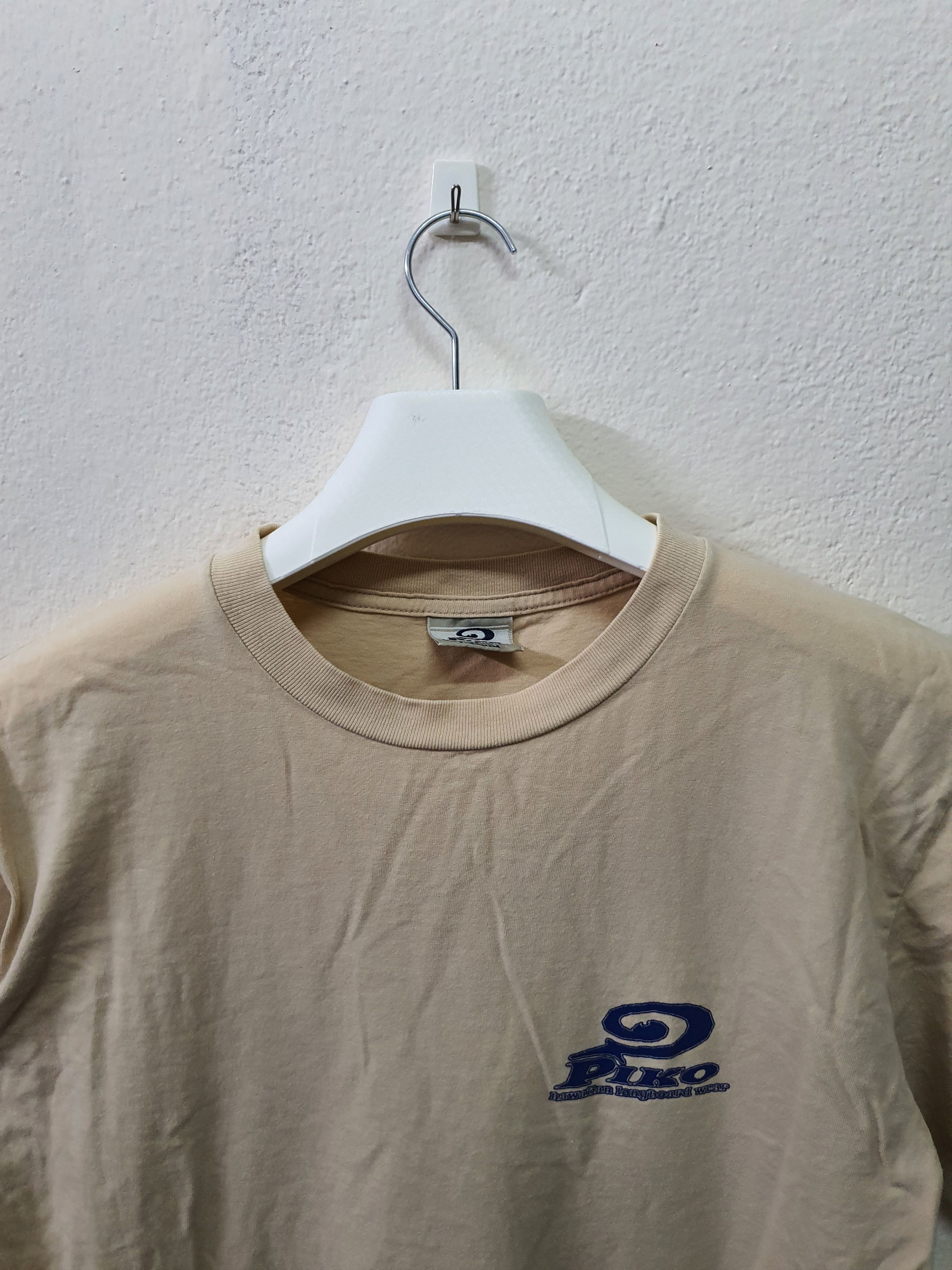 Japanese Brand vintage "Piko Hawaiian Longboard Wear" T-shirt Size US M / EU 48-50 / 2 - 3 Thumbnail