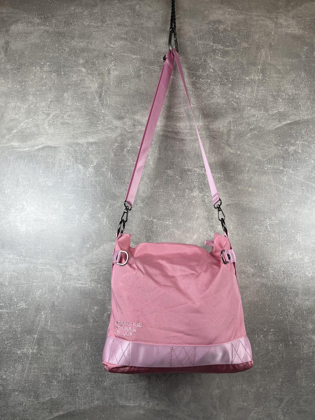 George Gina & Lucy George Gina & Lucy 100 PEACHES Nylon Crossbody Bag Pink Size ONE SIZE - 2 Thumbnail