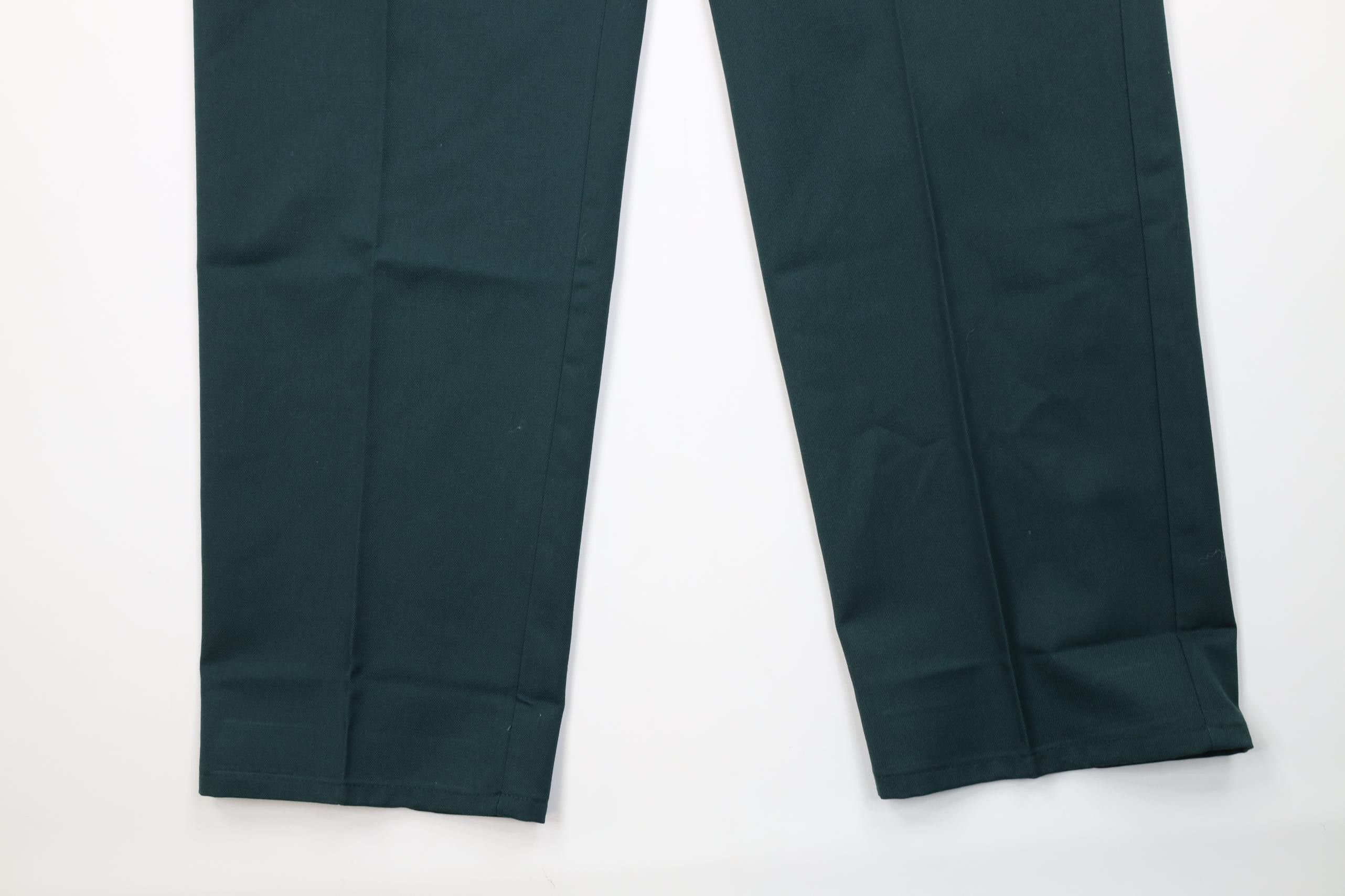 Dickies Deadstock Vintage 90s Dickies Workwear Chino Pants Green USA Size 36" / US 14 / IT 50 - 4 Thumbnail
