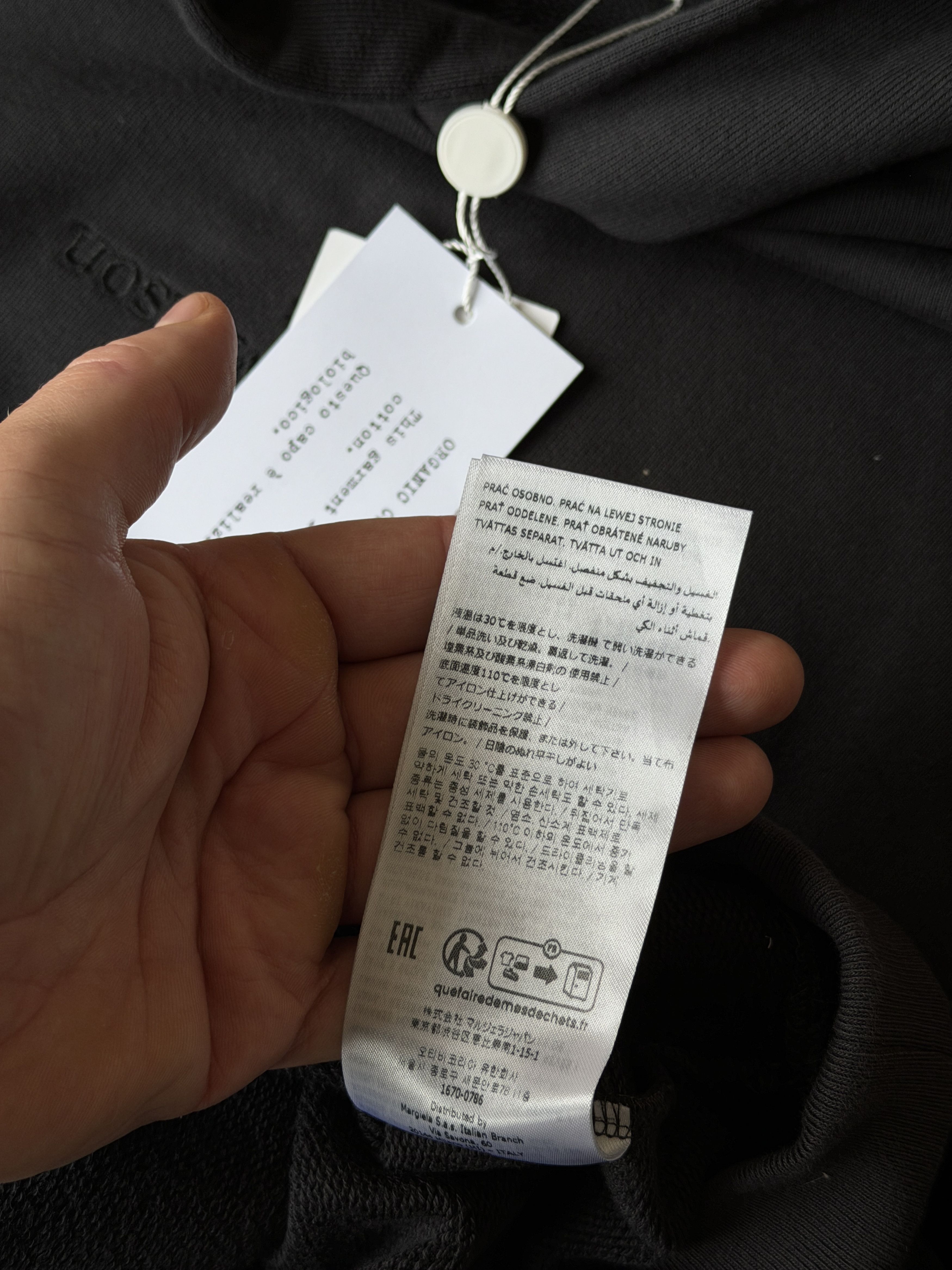 Maison Margiela Maison Margiela upside down hoodie Size US S / EU 44-46 / 1 - 8 Thumbnail