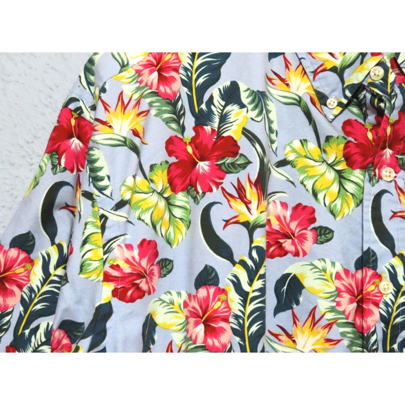 Polo Ralph Lauren Polo Ralph Lauren Men 3XB Big Tropical Floral Hawaiian Camp Shirt Cotton NWOT Size US XXL / EU 58 / 5 - 4 Thumbnail