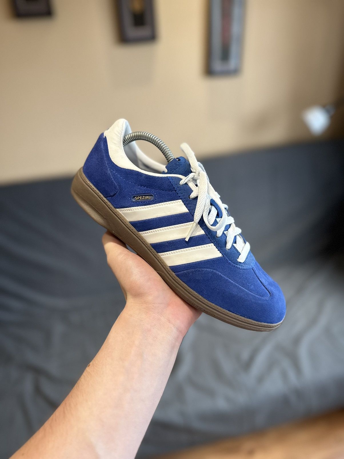 image of Adidas Spesial 2008 New Shoes in Blue, Men's (Size 7.5)