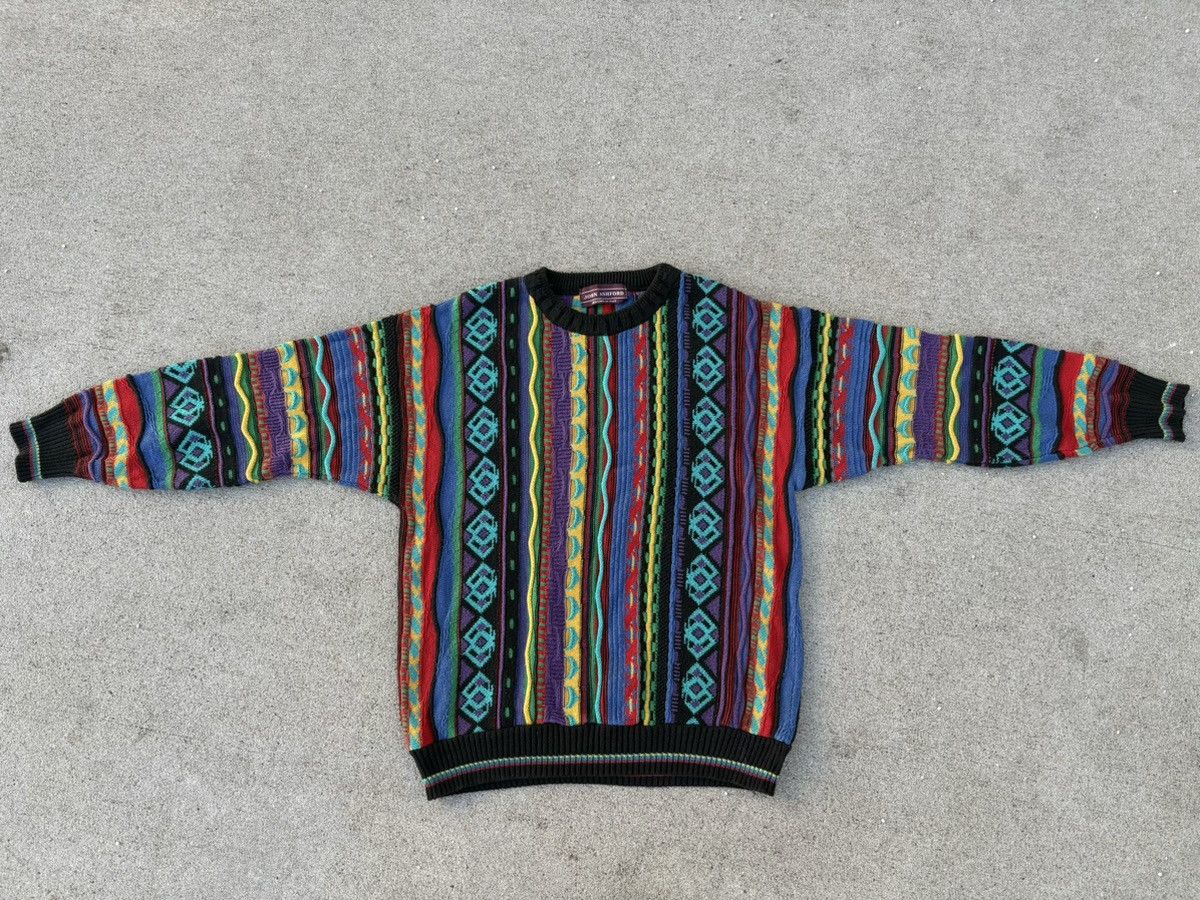 John Ashford × Vintage Coogi style multicoloured sweater Size US M / EU 48-50 / 2 - 3 Thumbnail