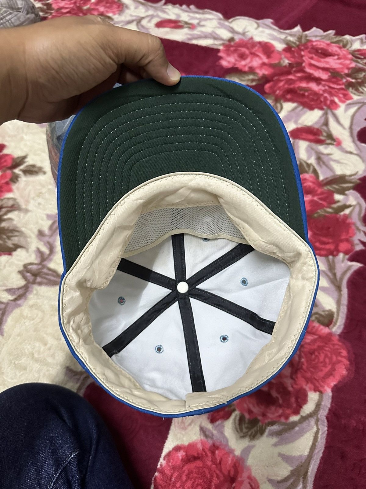 Japanese Brand × Vintage Vintage Baseball Hat “S” Logo Size ONE SIZE - 6 Thumbnail