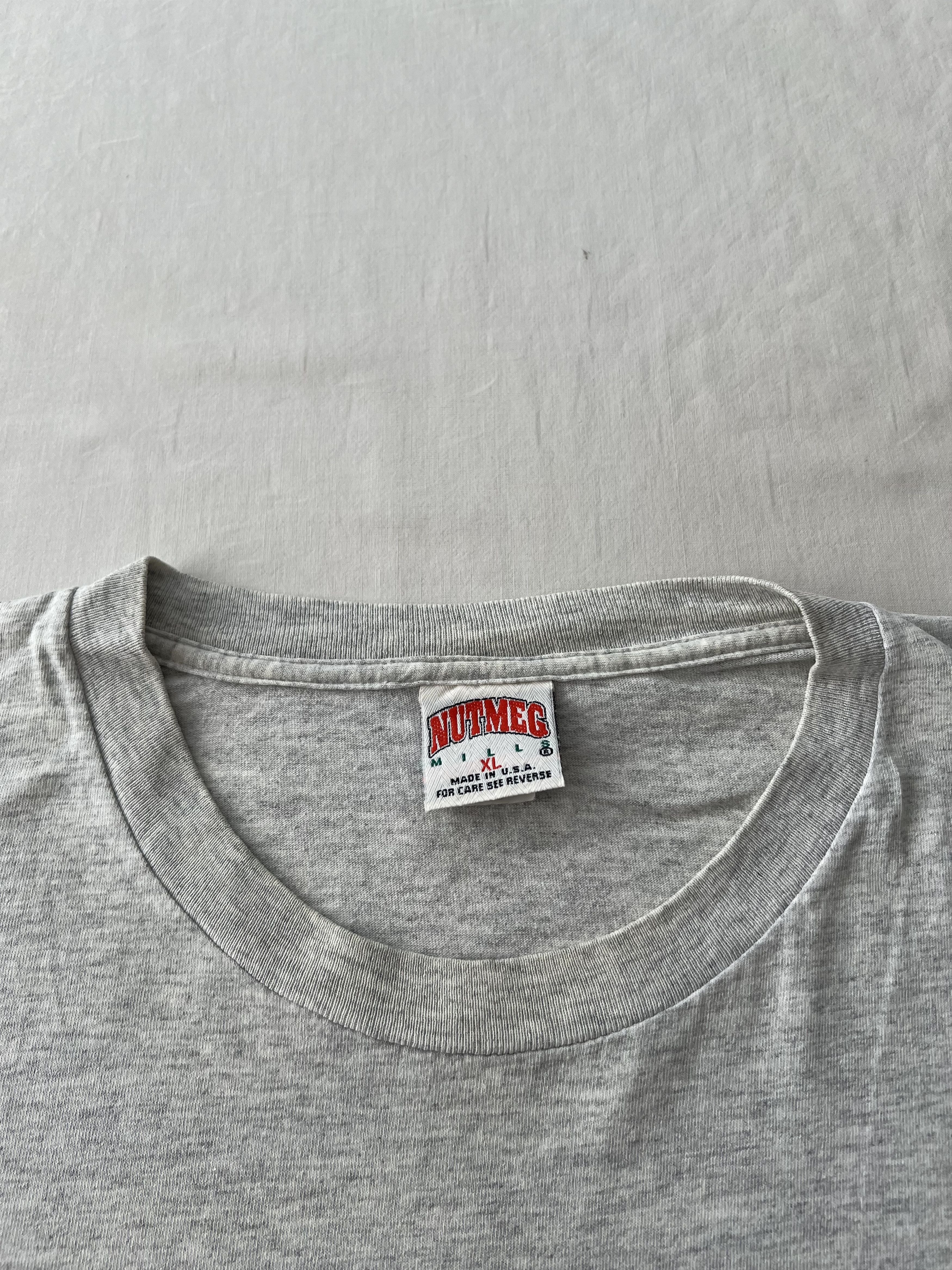 MLB Vintage 1995 Tampa Bay Devil Rays MLB Baseball Gray T-shirt Size US XL / EU 56 / 4 - 12 Thumbnail