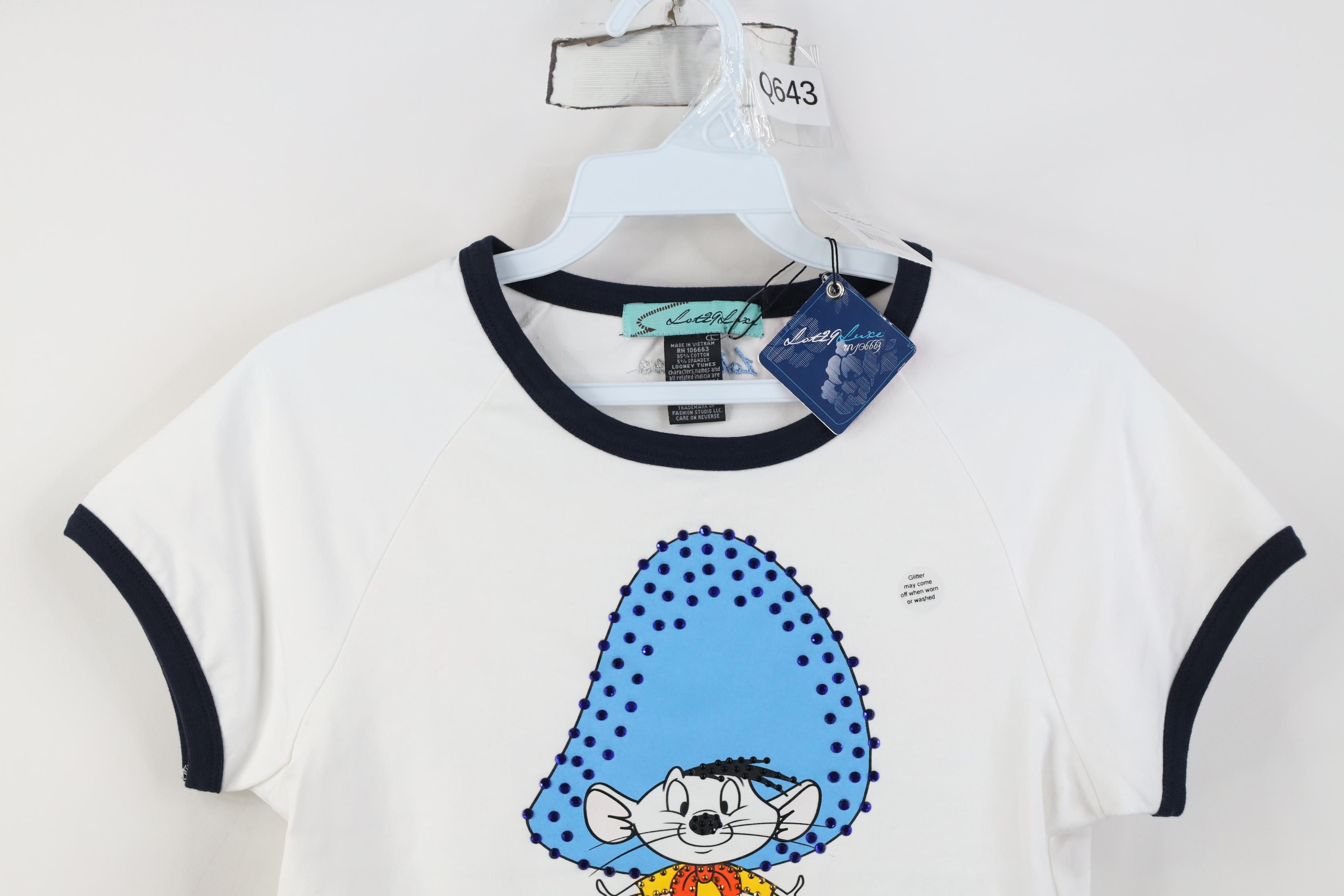 Vintage Deadstock Vintage Y2K Lot 29 Looney Tunes Gonzales T-Shirt Size L / US 10 / IT 46 - 2 Thumbnail