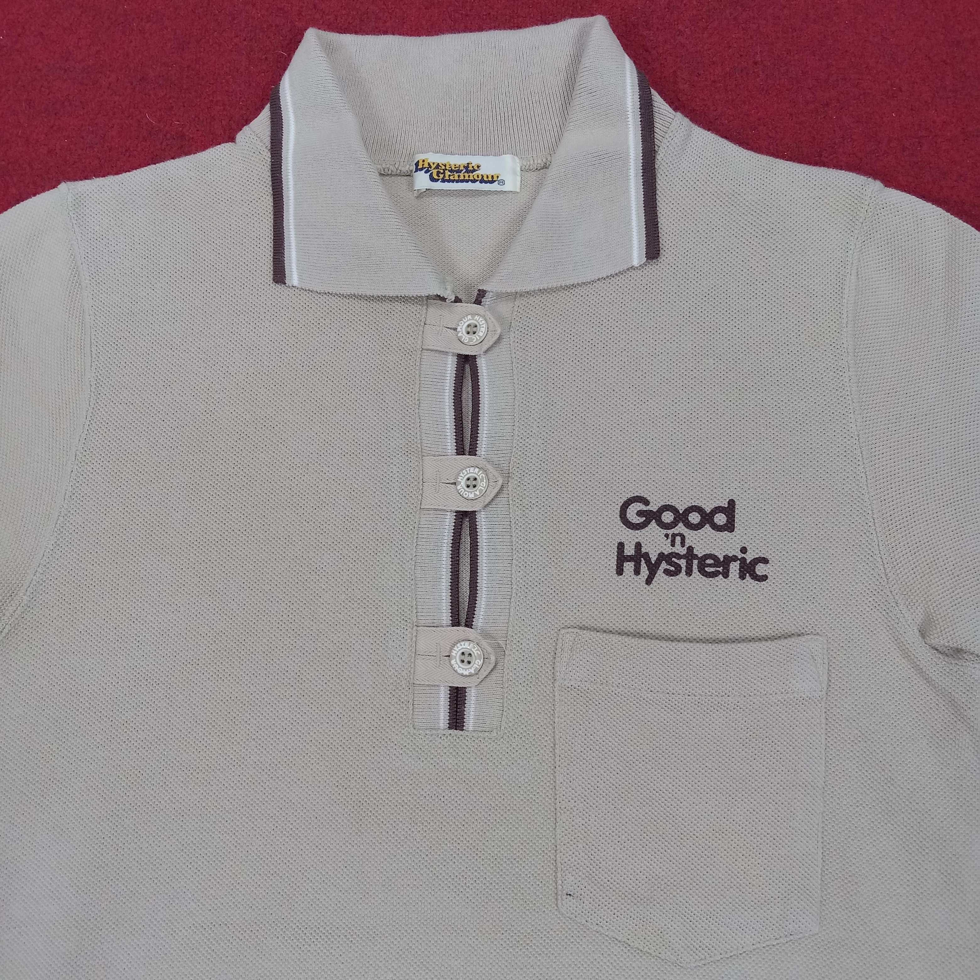 Hysteric Glamour × Japanese Brand × Vintage Hysteric Glamour Streetwear Casual Style Custom Art Polos Size US XS / EU 42 / 0 - 4 Thumbnail