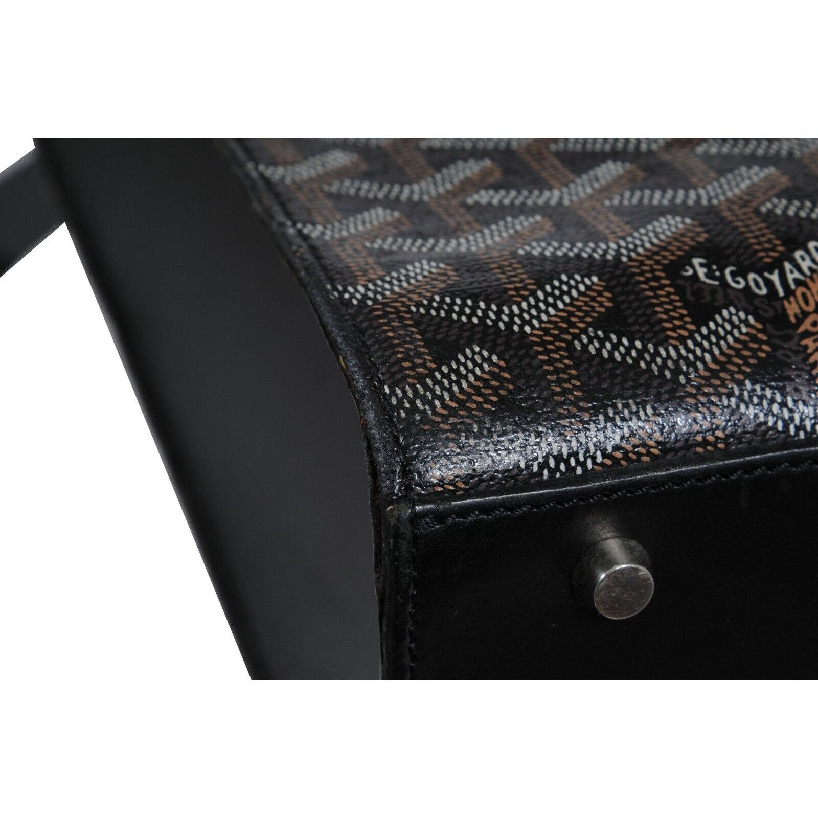 Goyard Comores GM Tote Bag Leather Coated Canvas - 02281 Size ONE SIZE - 9 Thumbnail