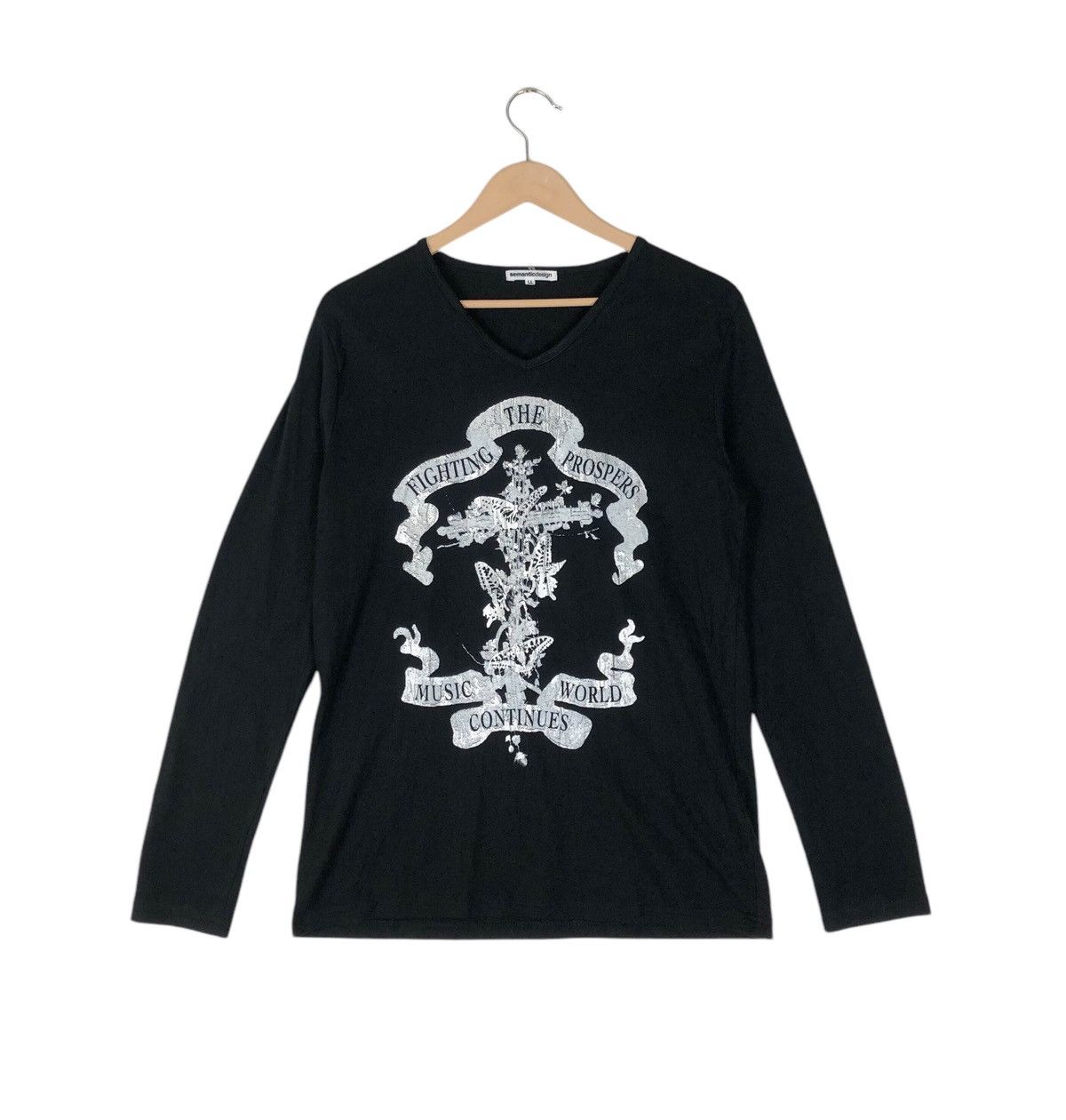 semanticdesign Semantic Design Music World Longsleeve T shirt Size US L / EU 52-54 / 3 - 1 Thumbnail