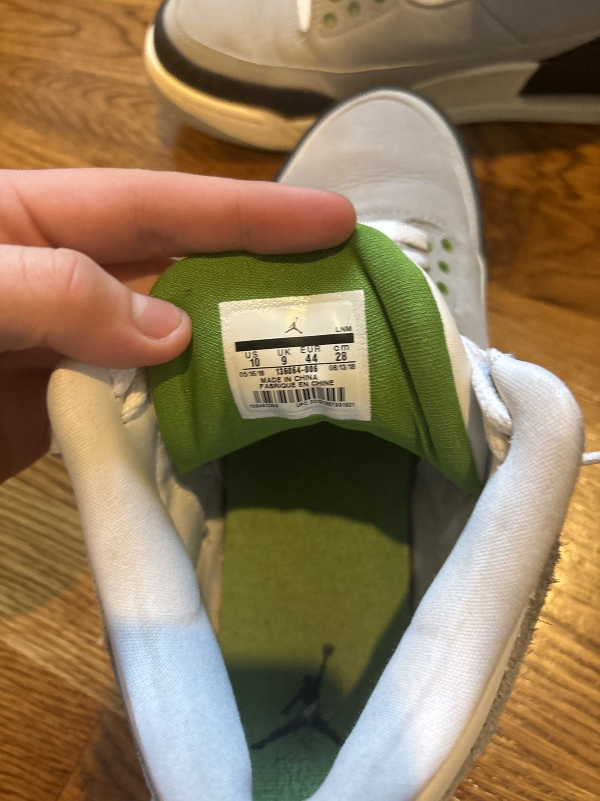 Jordan Brand × Nike jordan 3 chloroform Size US 10 / EU 43 - 6 Thumbnail
