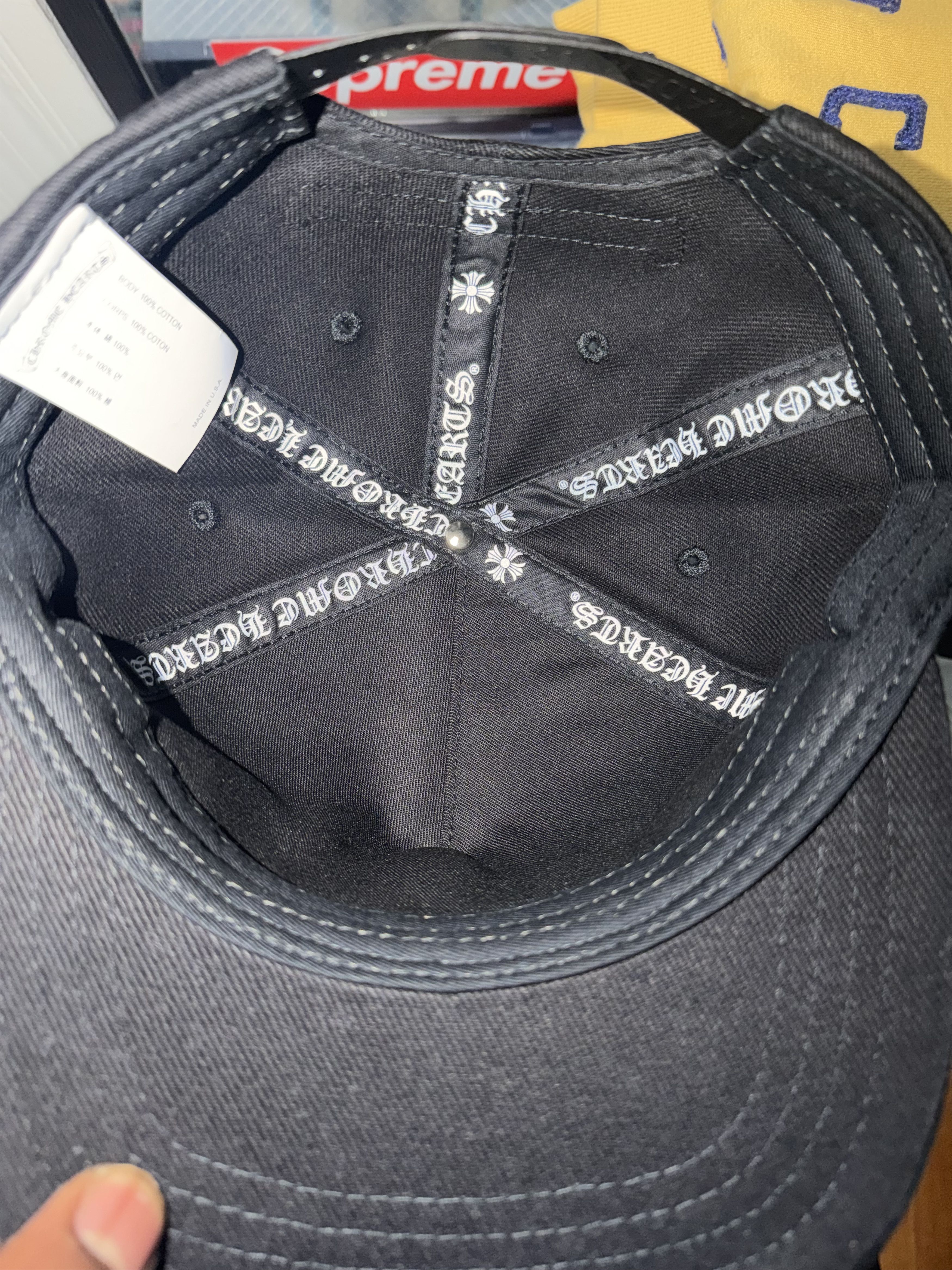 Chrome Hearts Chrome Hearts Vertical SnapBack Size ONE SIZE - 6 Thumbnail