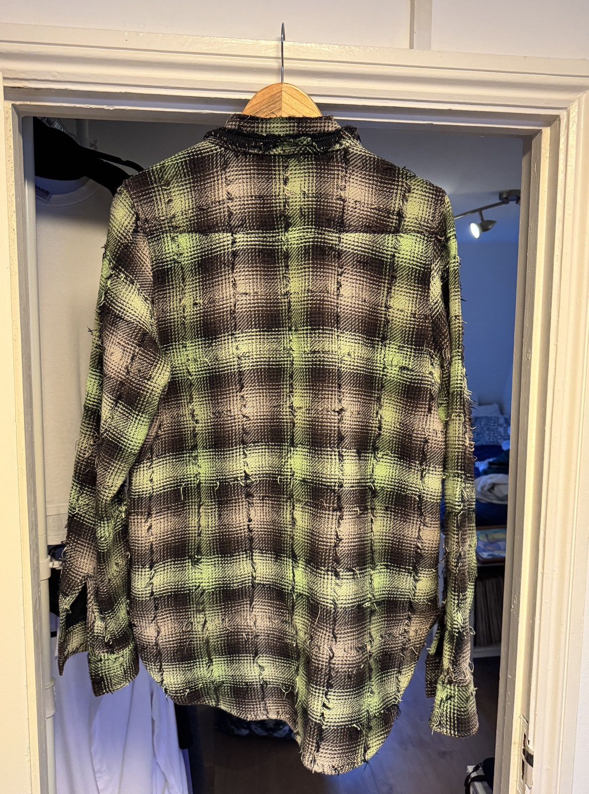 Off-White Off-White Green Flannel Size US M / EU 48-50 / 2 - 3 Thumbnail