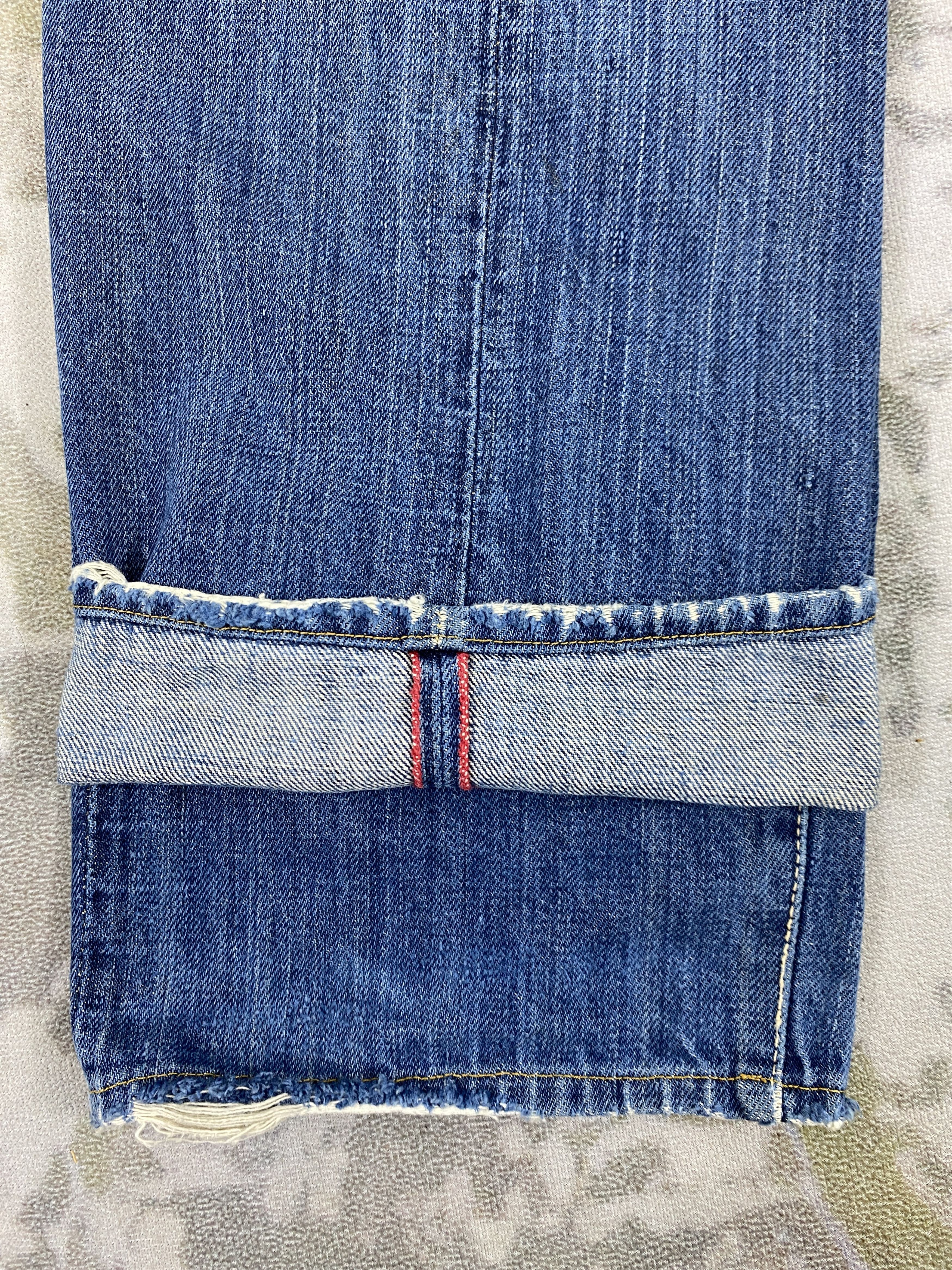 Japanese Brand Redline HR Market Vintage Jeans 32x31 - JN3679 Size US 32 / EU 48 - 11 Thumbnail
