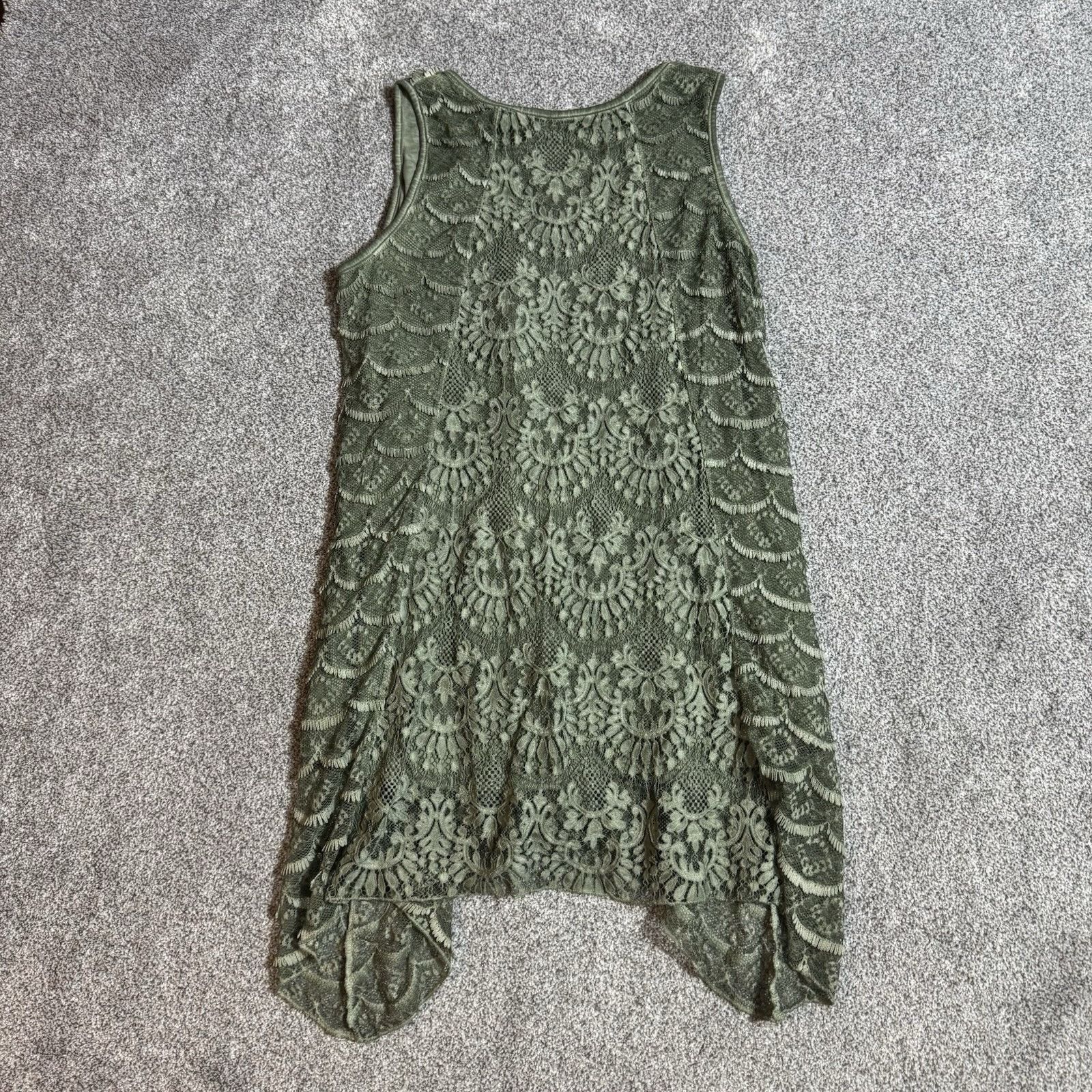 Other Simply Couture Dress L Boho Cottagecore Fairycore Lace Sheer Size L / US 10 / IT 46 - 7 Thumbnail