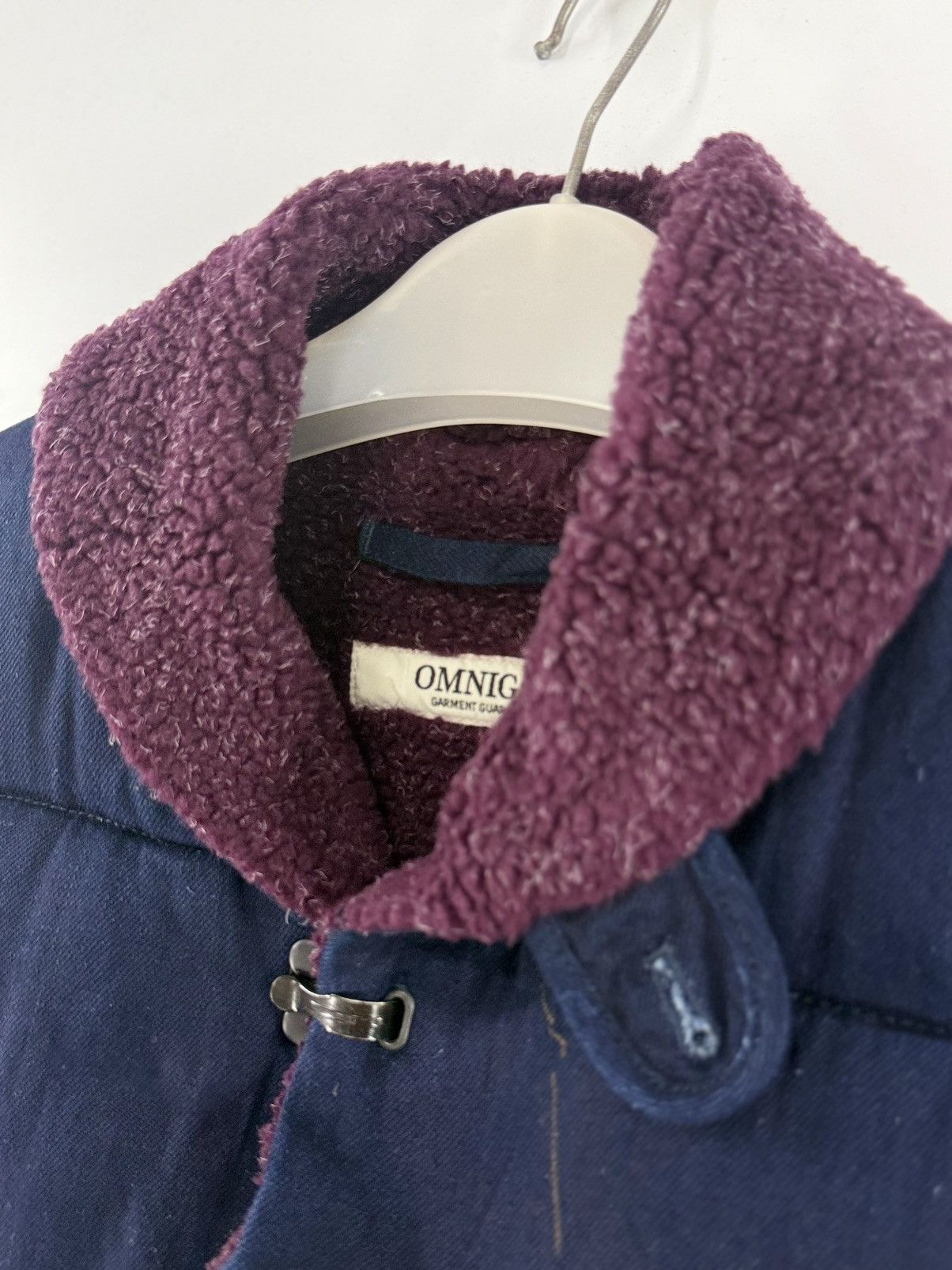 OMNIGOD 🔥 Omnigod Japan Puffer Indigo Blue Vest Size US L / EU 52-54 / 3 - 6 Thumbnail