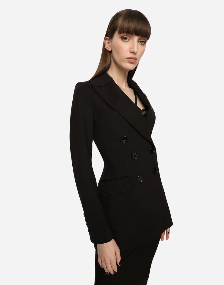 Dolce & Gabbana Dolce & Gabbana Double Breasted Virgin Wool Blazer Size EU40 Size S / US 4 / IT 40 - 2 Thumbnail