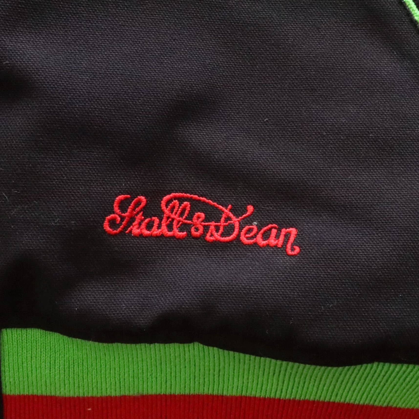 Vintage VINTAGE Stall & Dean Knights Jacket Mens XL Black Bomber Jacket Size US XL / EU 56 / 4 - 7 Thumbnail