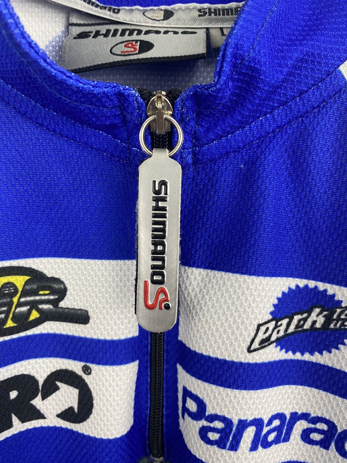Other Vintage 90s Shimano Cycling Jersey Panaracer Rare Retro Hype Size US L / EU 52-54 / 3 - 9 Thumbnail