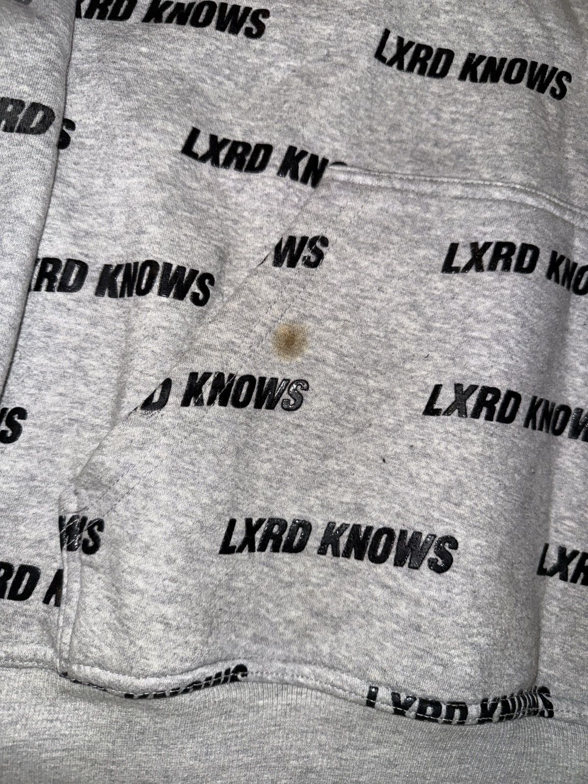 Lxrdknows Lxrd Knows All Over Print Hooded Sweatshirt Grey Size US XXL / EU 58 / 5 - 4 Thumbnail
