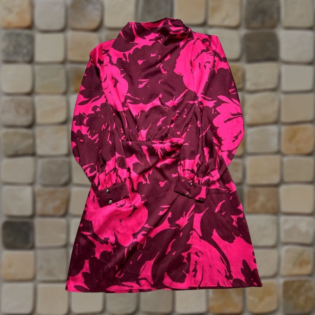 chain print shirt dress zara Zara | Dresses | Nwt Zara Red Chain Print Shirt Dress