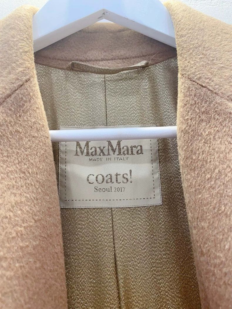Max Mara Max Mara Jindian Camel Cashmere Long Coat Size S / US 4 / IT 40 - 3 Thumbnail