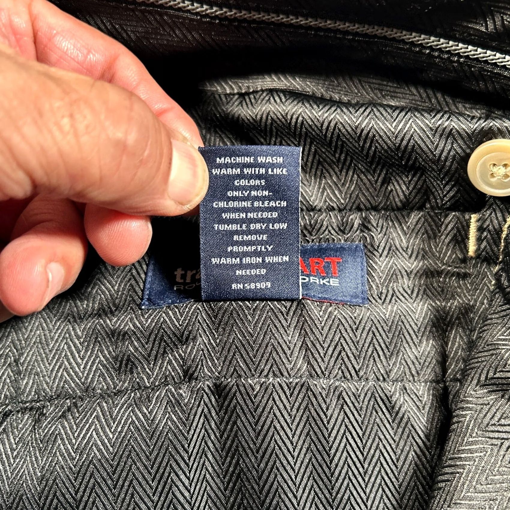 Roundtree & Yorke VINTAGE Roundtree & Yorke TravelSmart Pants Men 30x30 Khaki Workwear Casual NWT Size US 30 / EU 46 - 6 Thumbnail