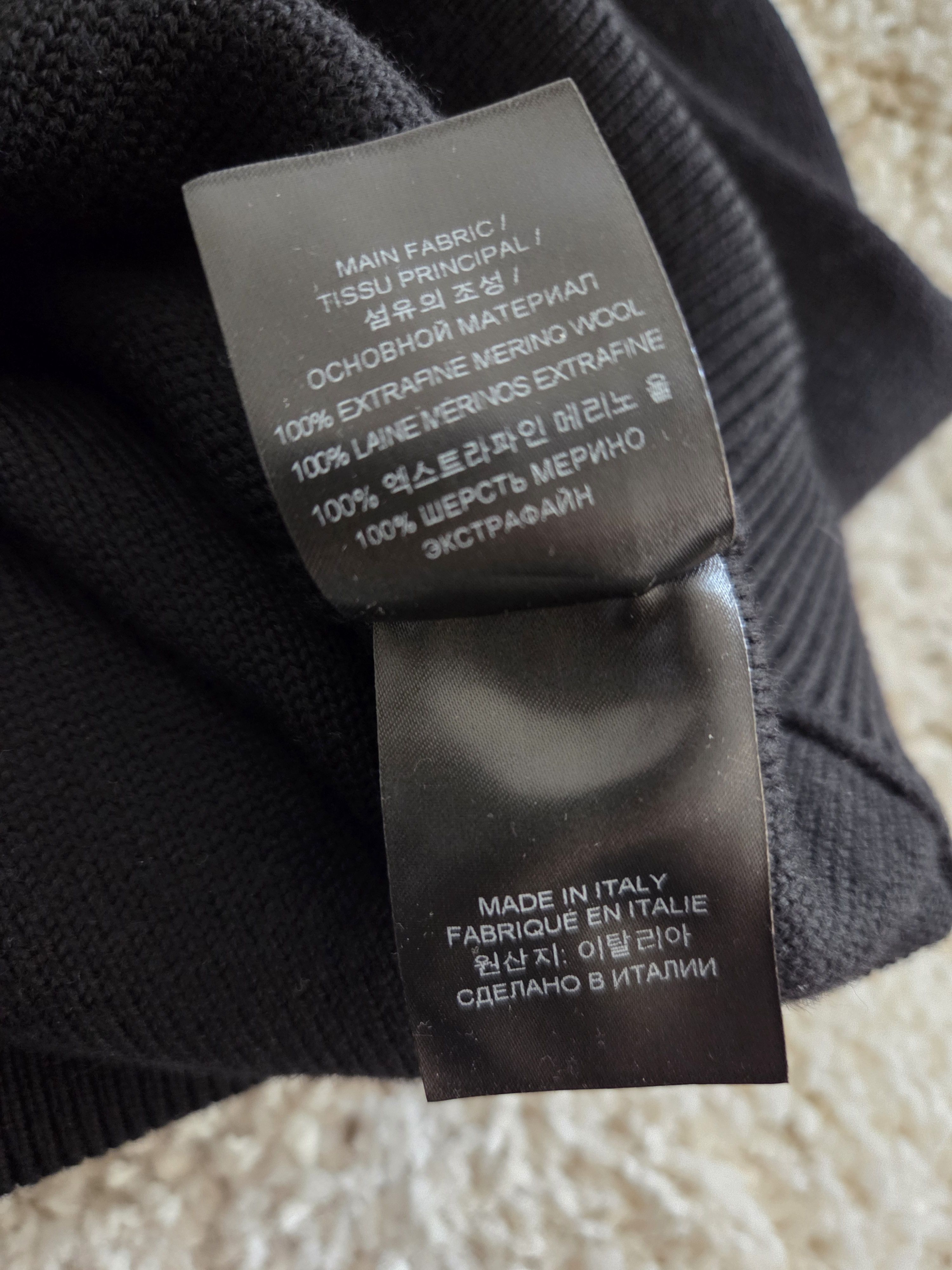 Vetements Vetements Pullover, Merinowolle, Black Size US L / EU 52-54 / 3 - 8 Thumbnail