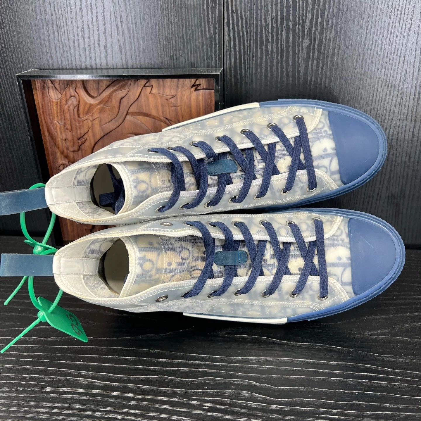 Dior Dior B23 Blue All Over Print Sneakers 42 Size US 9 / EU 42 - 6 Thumbnail