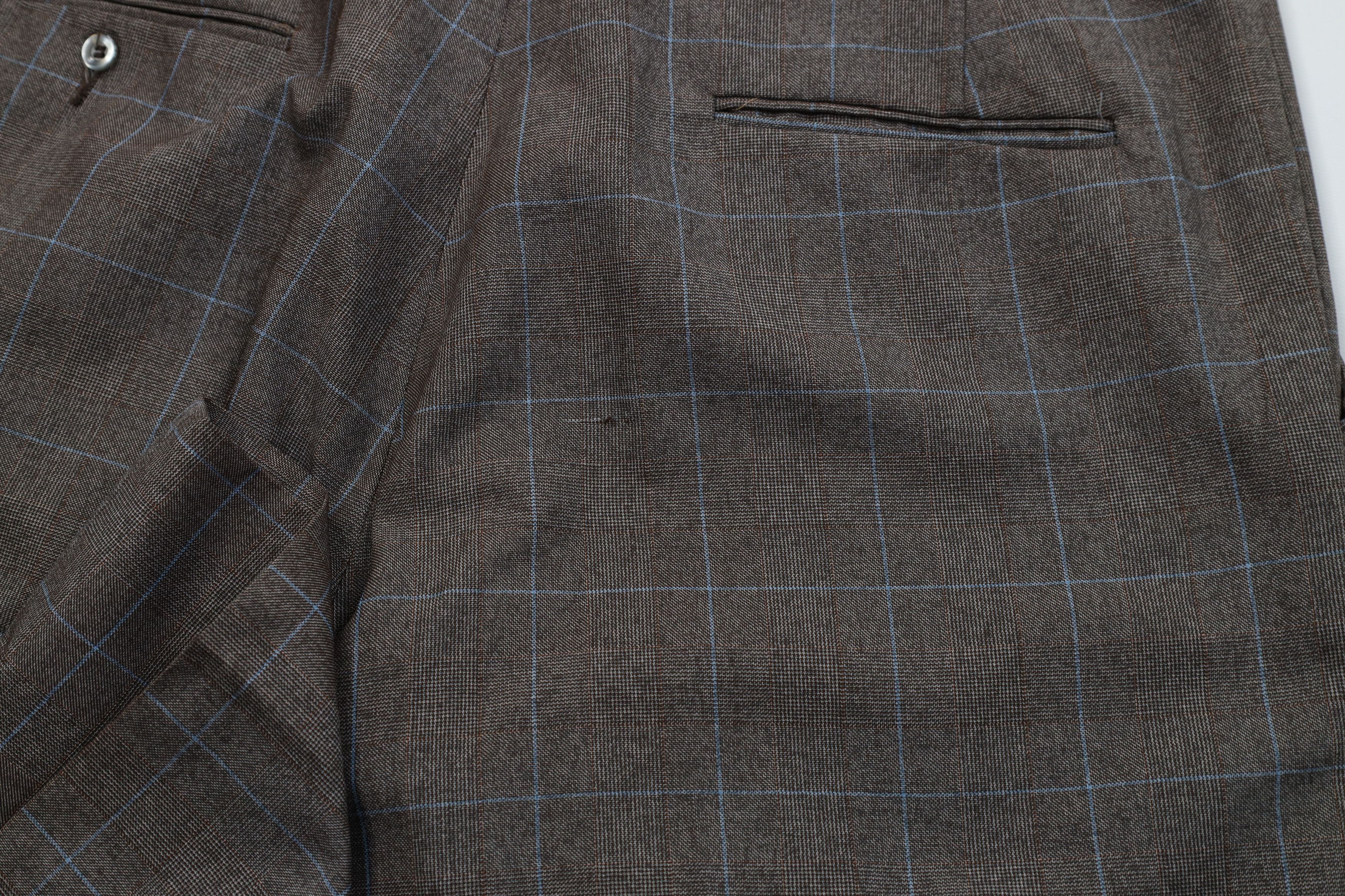Vintage Vintage 70s Streetwear Plaid Knit Bell Bottoms Pants USA Size US 36 / EU 52 - 13 Thumbnail