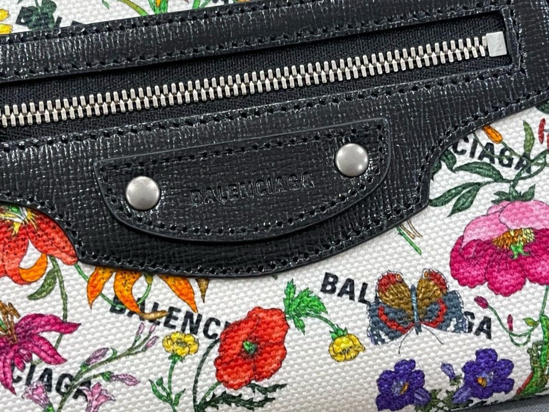 Balenciaga × Gucci Gucci x Balenciaga flowers print wallet Size ONE SIZE - 3 Thumbnail