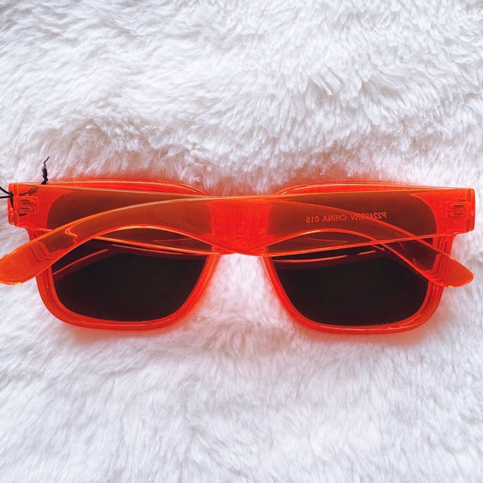 Other Cedric Bright Orange Mirrored Sunglasses Size ONE SIZE - 15 Thumbnail
