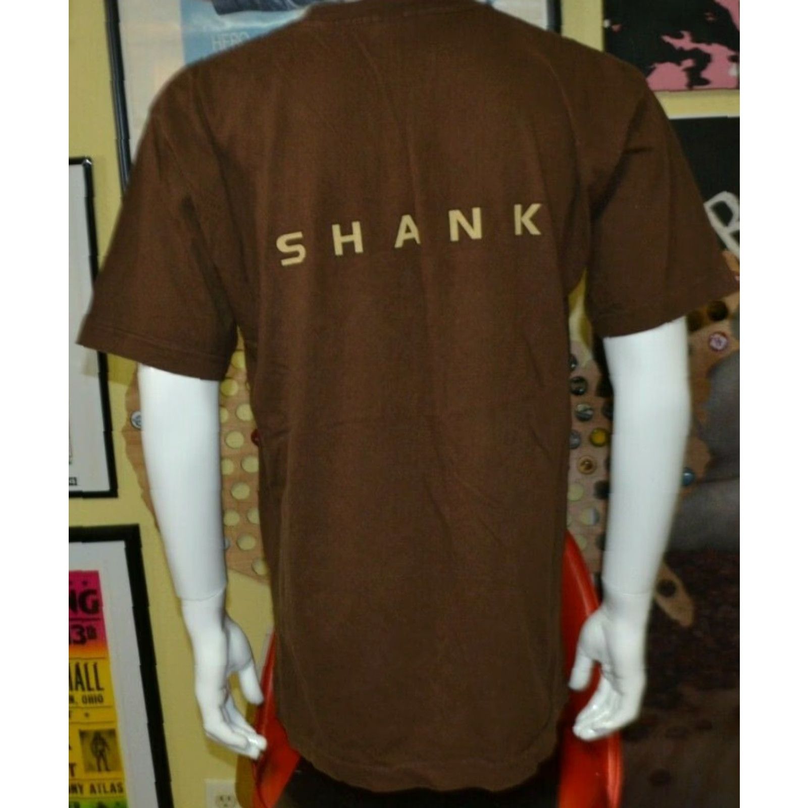 Vintage VINTAGE Shank The Headland HustlaT Shirt XL HOI T-Shirt Brown Men Hip Hop Music 2000s Qwest Standin' On The Corner Mens Size US XL / EU 56 / 4 - 4 Thumbnail
