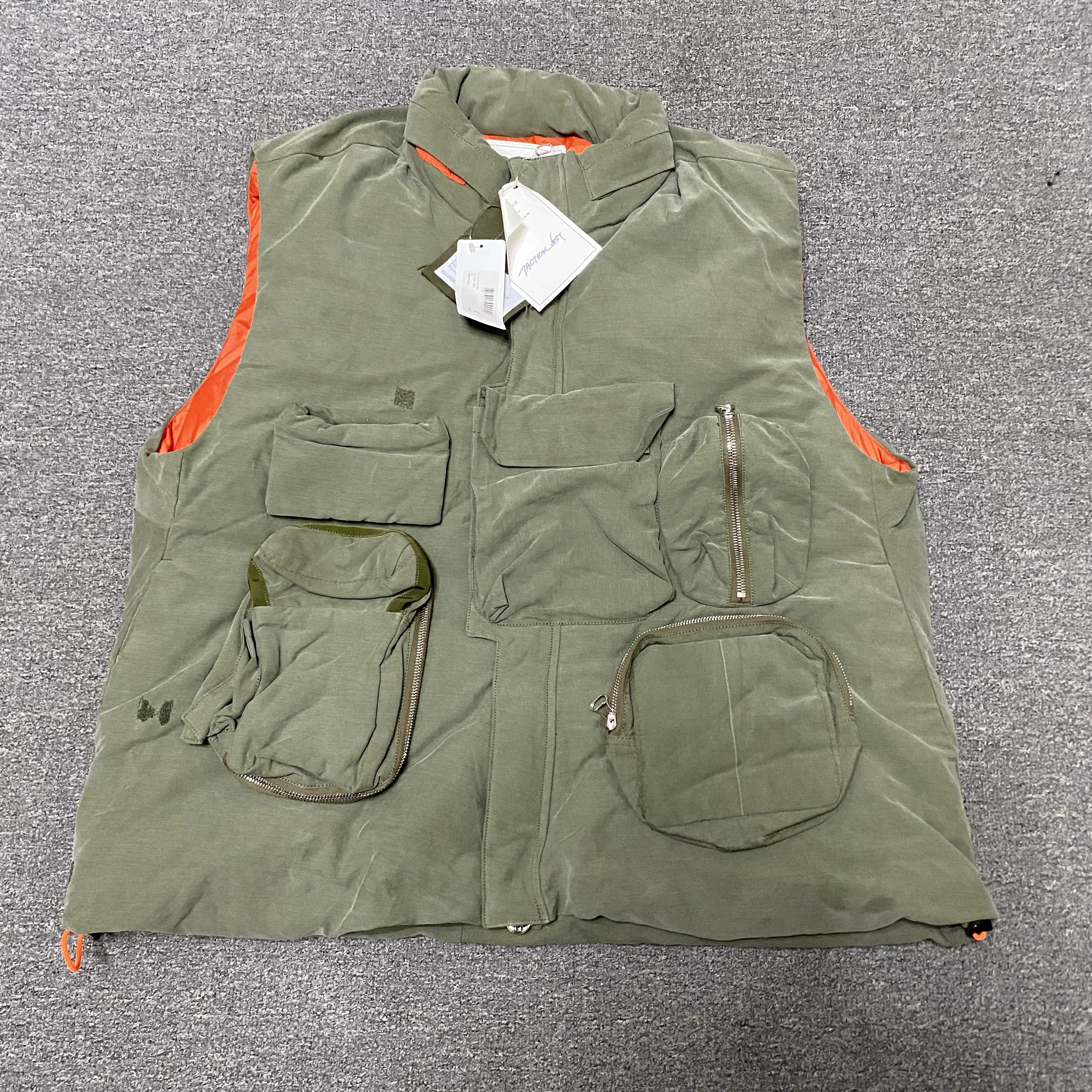 READYMADE READYMADE Washed Tactical Down Vest Size US M / EU 48-50 / 2 - 1 Thumbnail