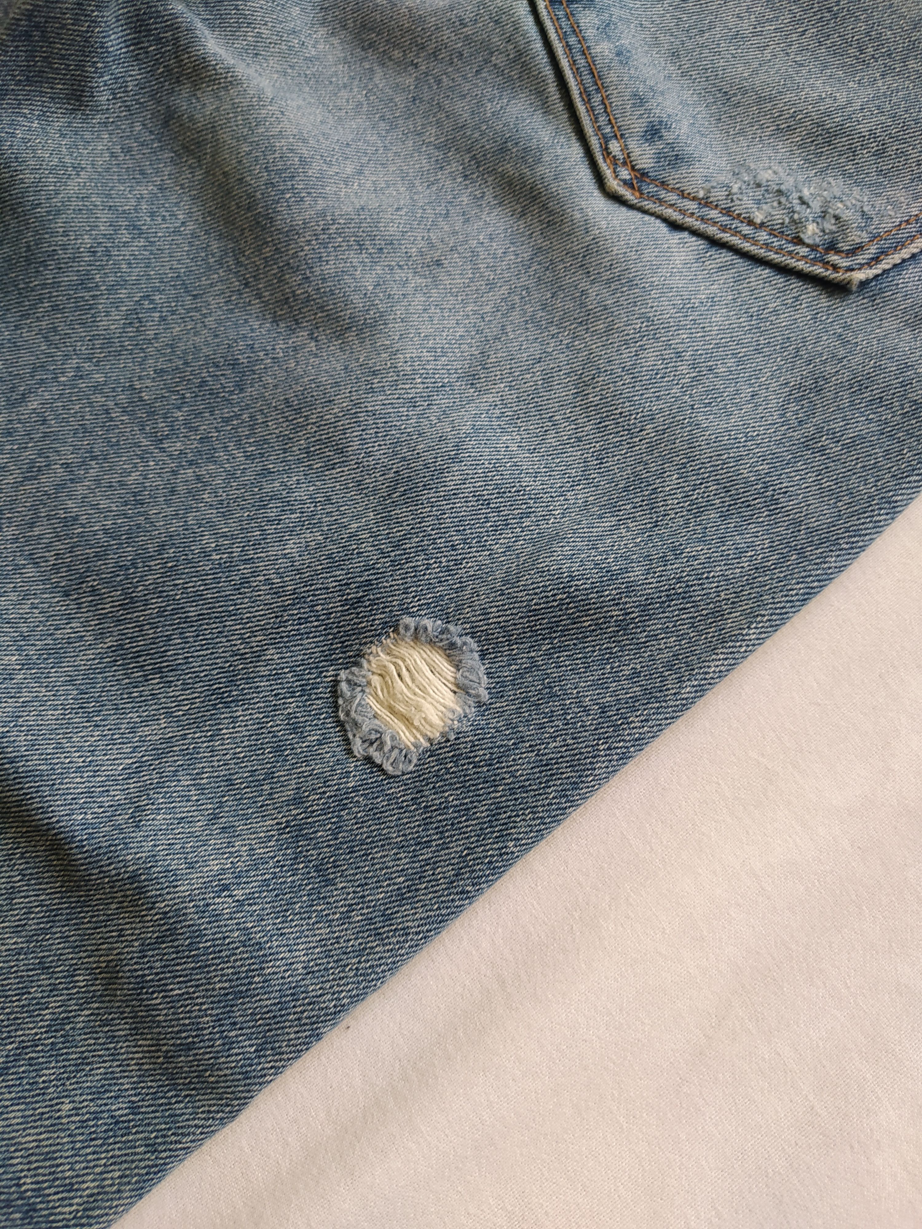 Jimmy Taverniti D-ID by Jimmy Taverniti distressed jeans Size 26" / US 2 / IT 38 - 12 Thumbnail