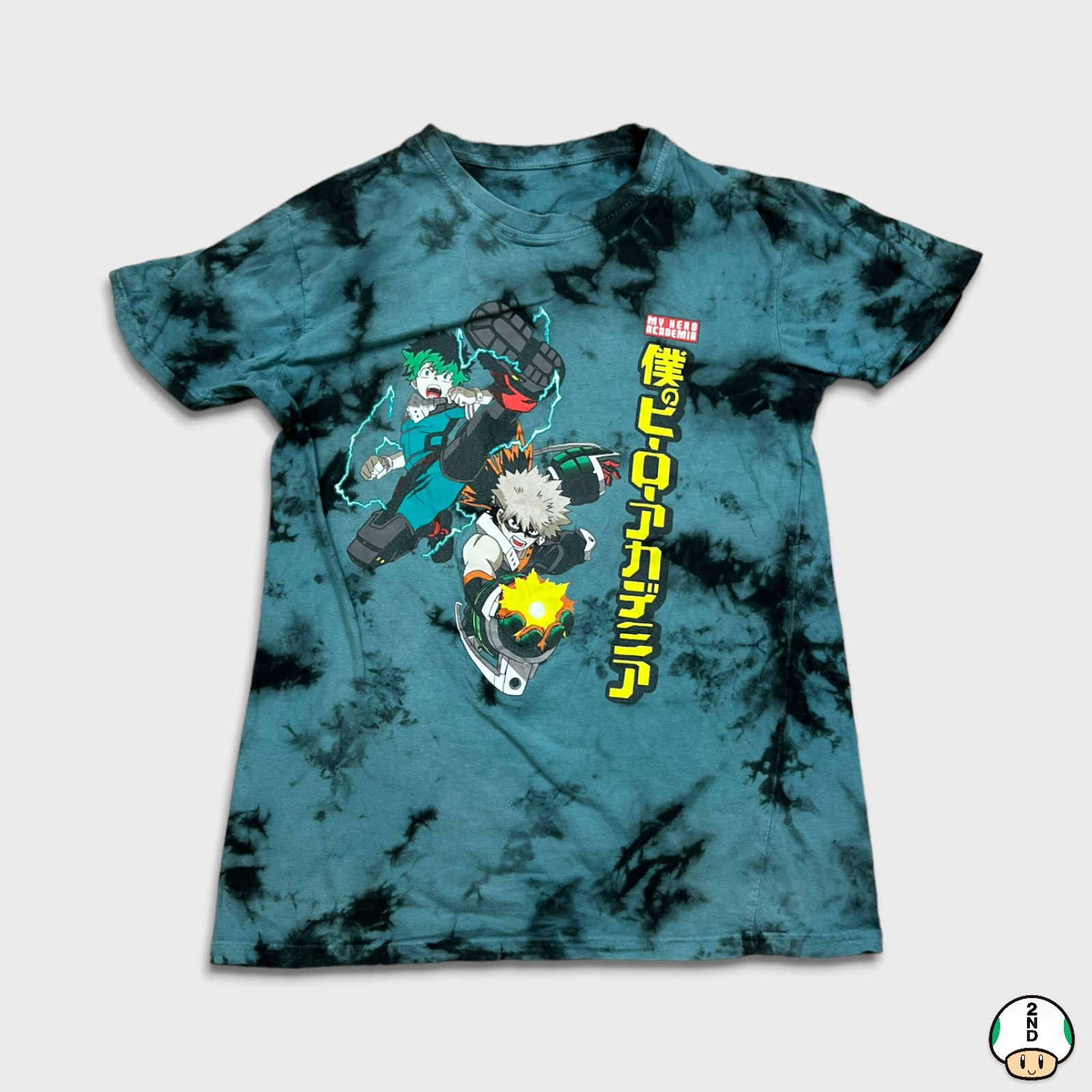 Anime × Japanese Brand My Hero Academia T Shirt Small Midoriya Graphic Anime Tee Size US S / EU 44-46 / 1 - 1 Thumbnail