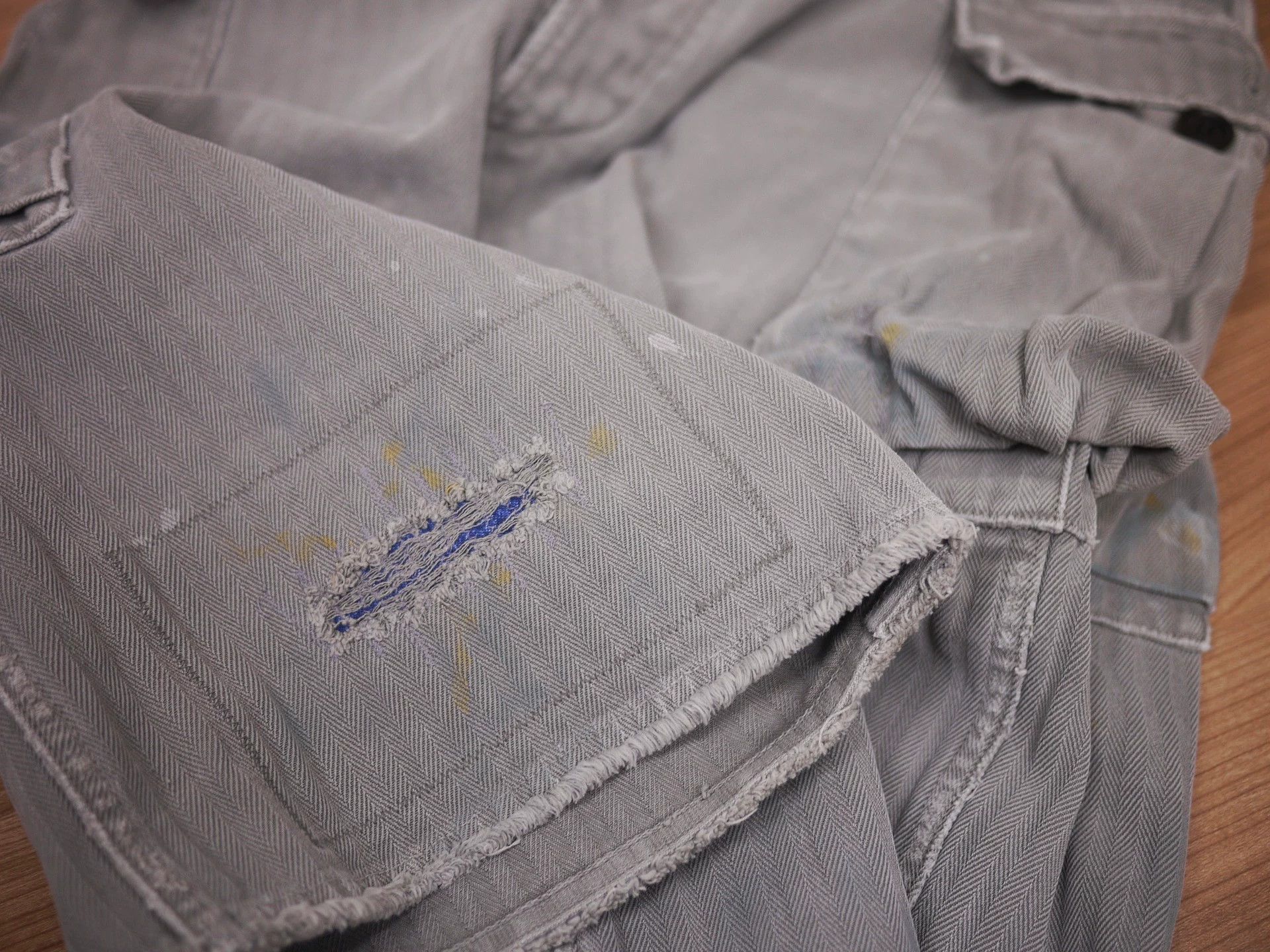 Visvim VISVIM VETERANS SHORTS CRASH Grey Size 2 Size US 32 / EU 48 - 8 Thumbnail