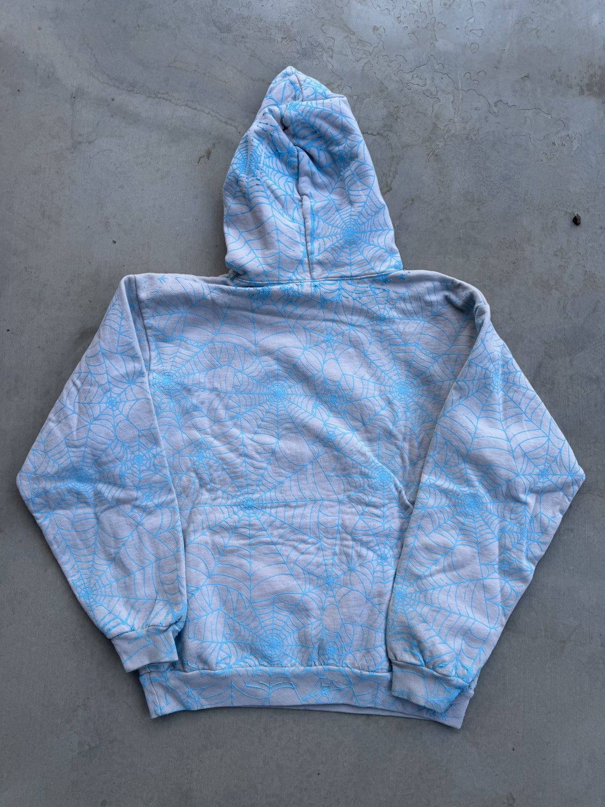 Sp5der Sp5der AOP Web Hoodie Heather Grey Size Medium New Authentic Size US M / EU 48-50 / 2 - 4 Thumbnail